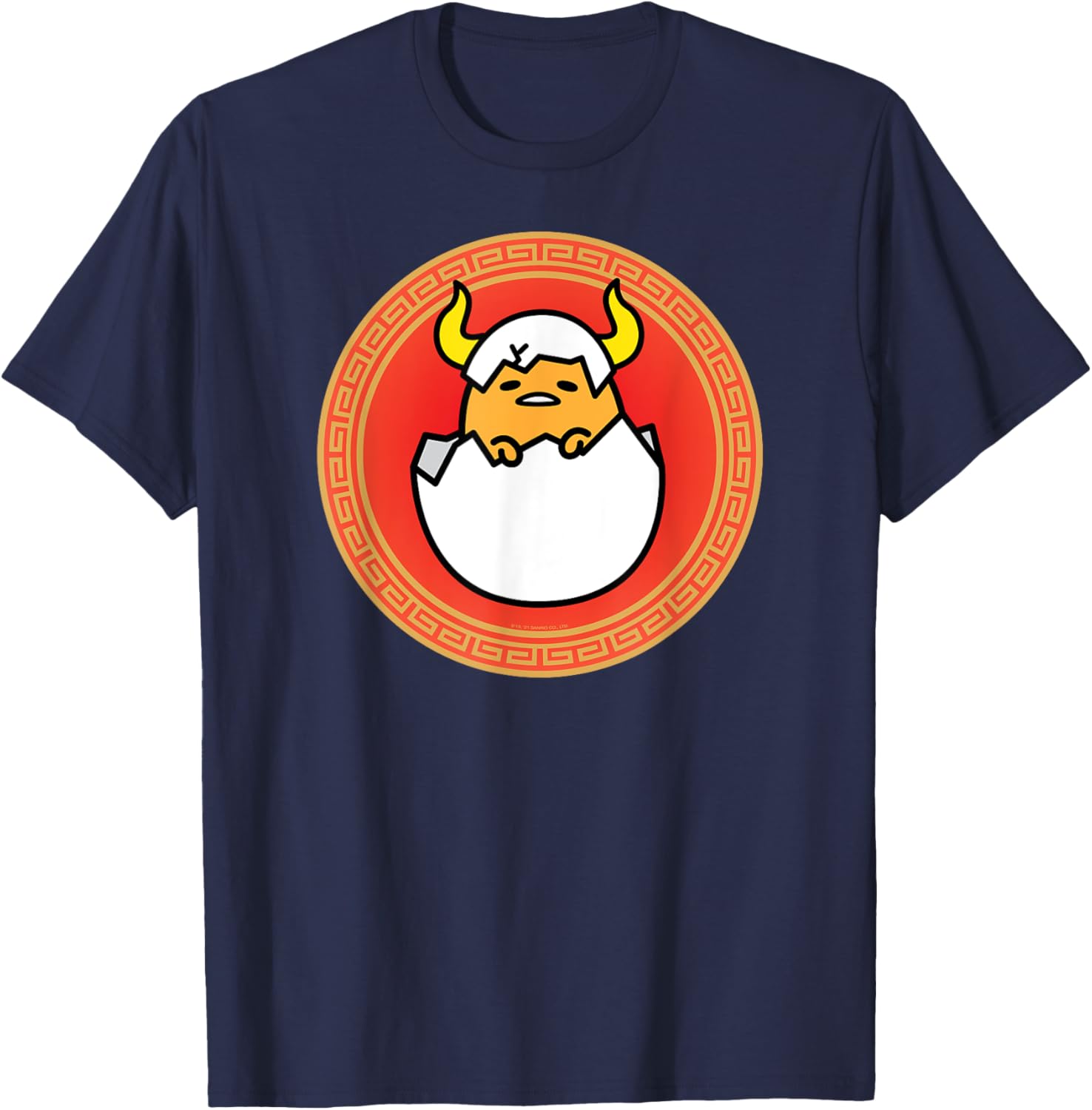 Gudetama Year of the Ox 2021 Lunar New Year T-Shirt for Fun Fashion - 11