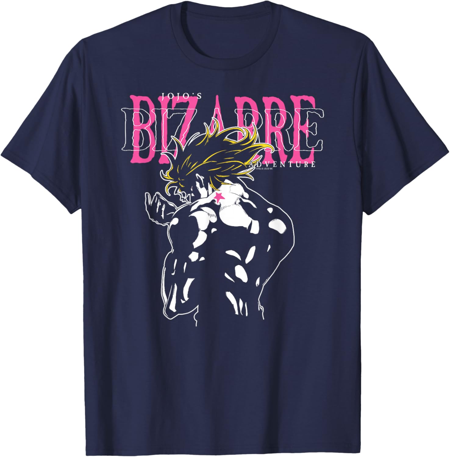 JoJo's Bizarre Adventure DIO T-Shirt with Joestar Birthmark Design - 1