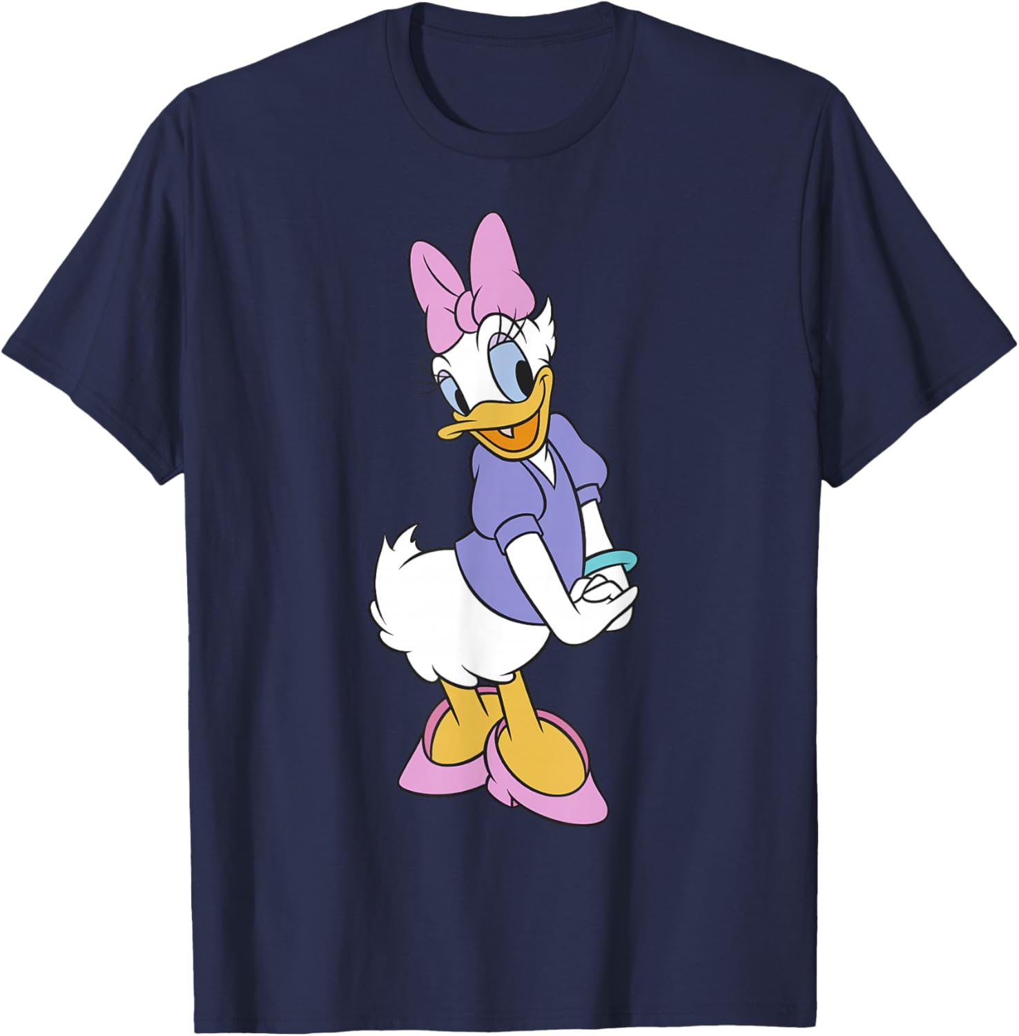 Daisy Duck Traditional Portrait T-Shirt for Disney Fans and Collectors - 10