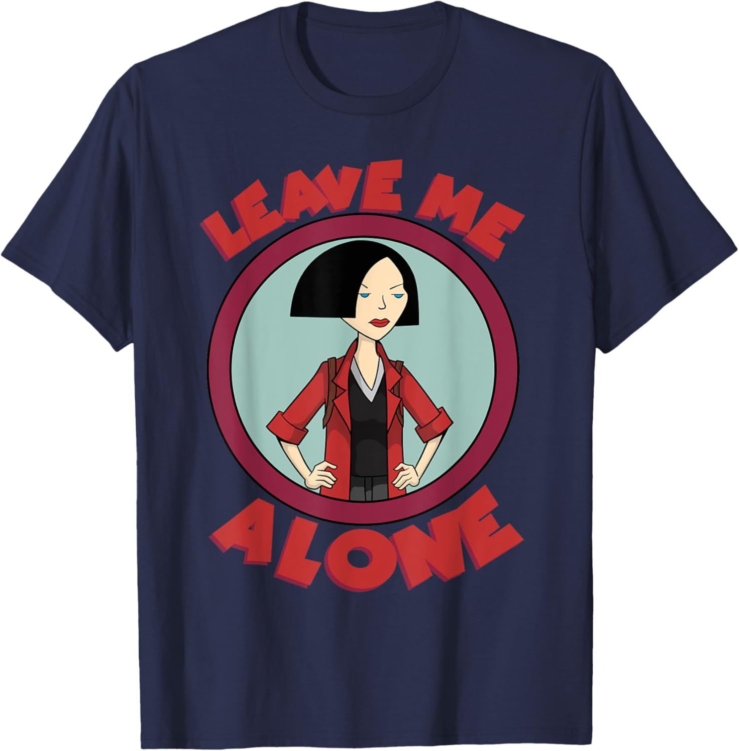 Mademark x Daria Jane Lane Leave Me Alone T-Shirt for Fans and Fashionistas - 2