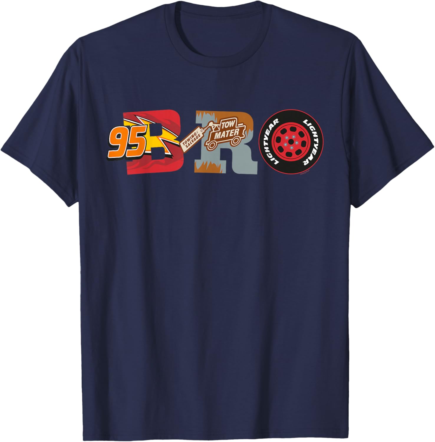 Disney Pixar Cars Matching Brother Family Trip T-Shirt for Kids - 10