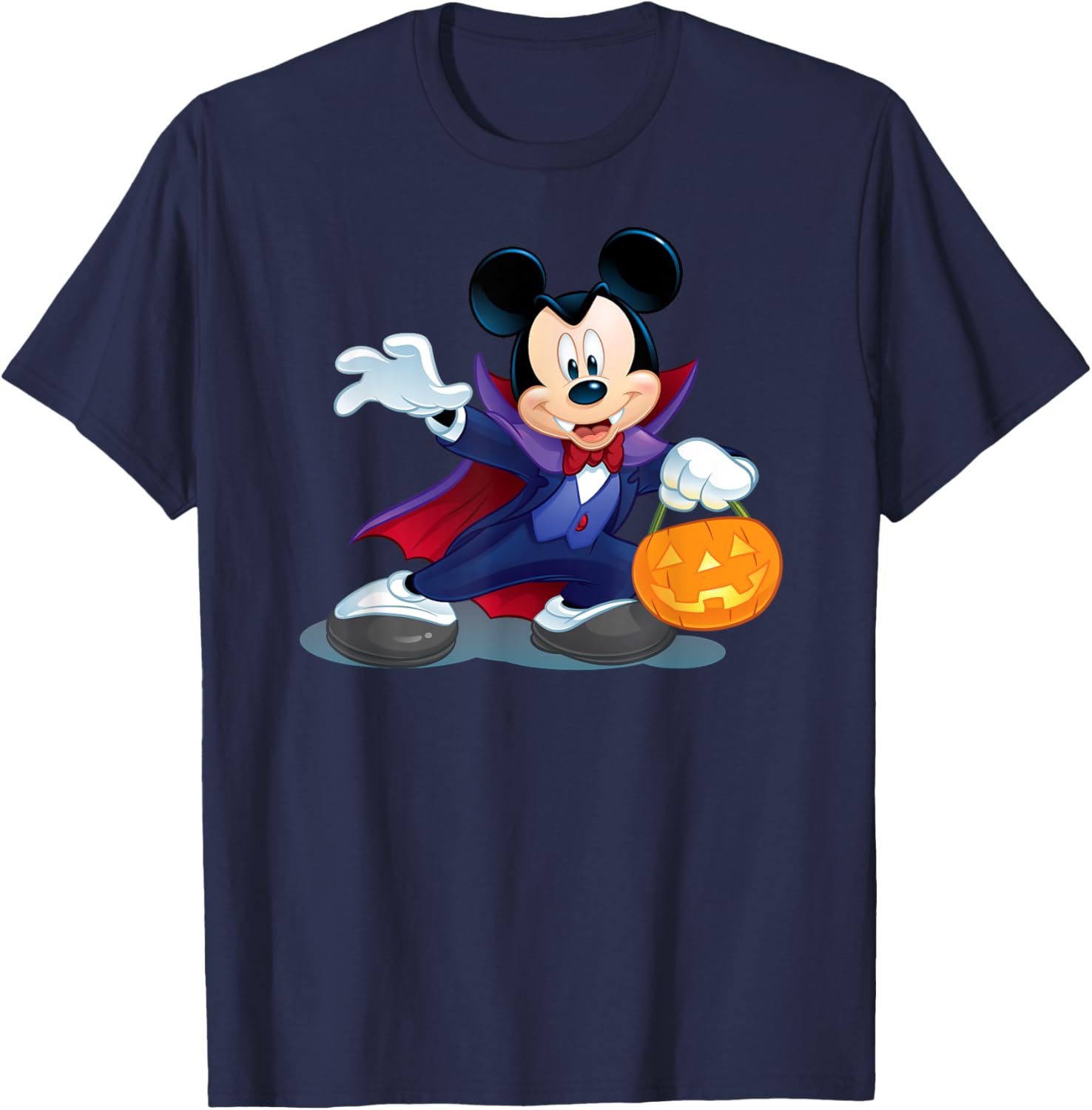 Disney Halloween Mickey Mouse Vampire T-Shirt for Fun Holiday Style - 10