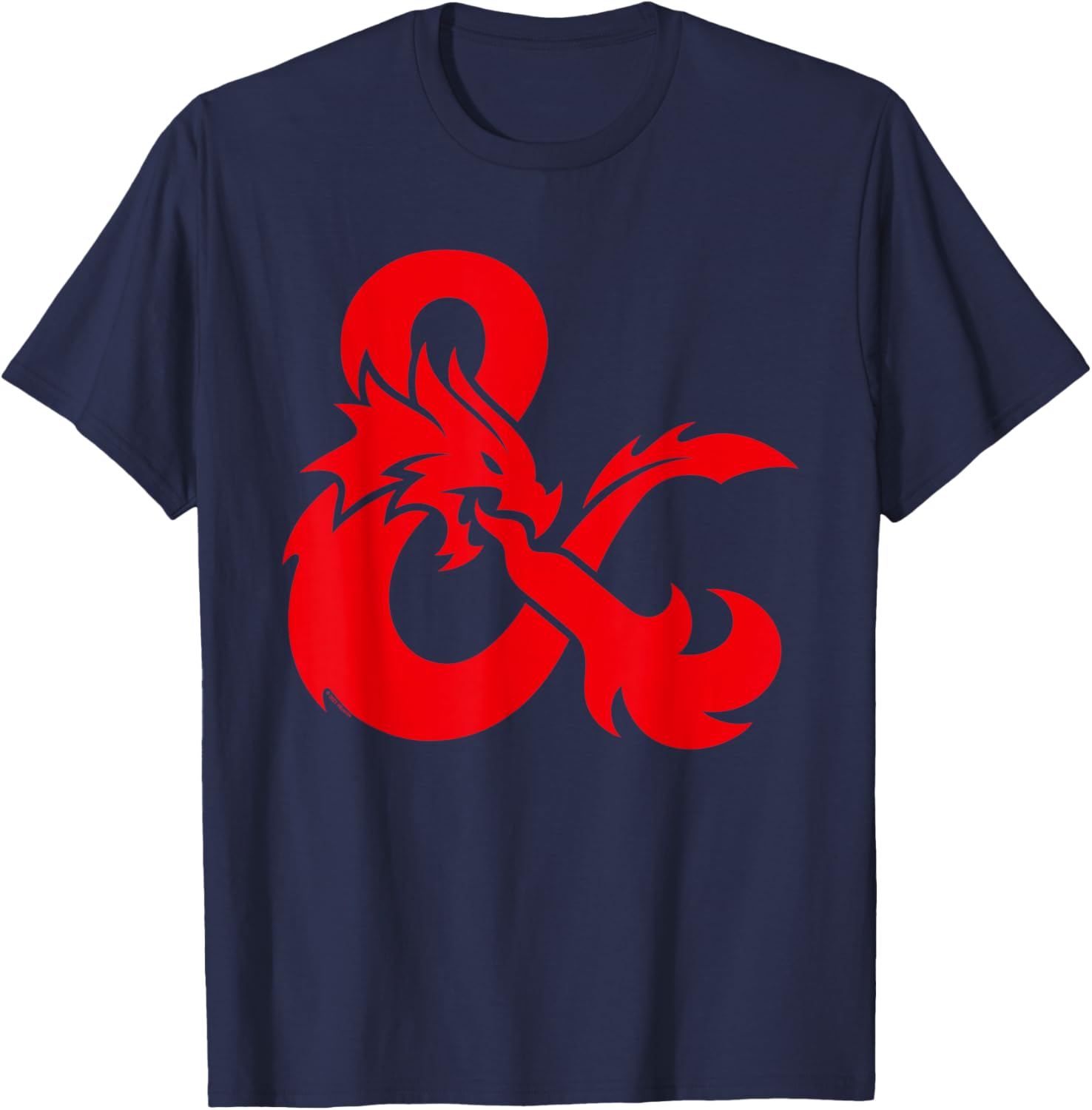 Dungeons & Dragons Ampersand Logo T-Shirt for Fans of Fantasy Adventures - 3