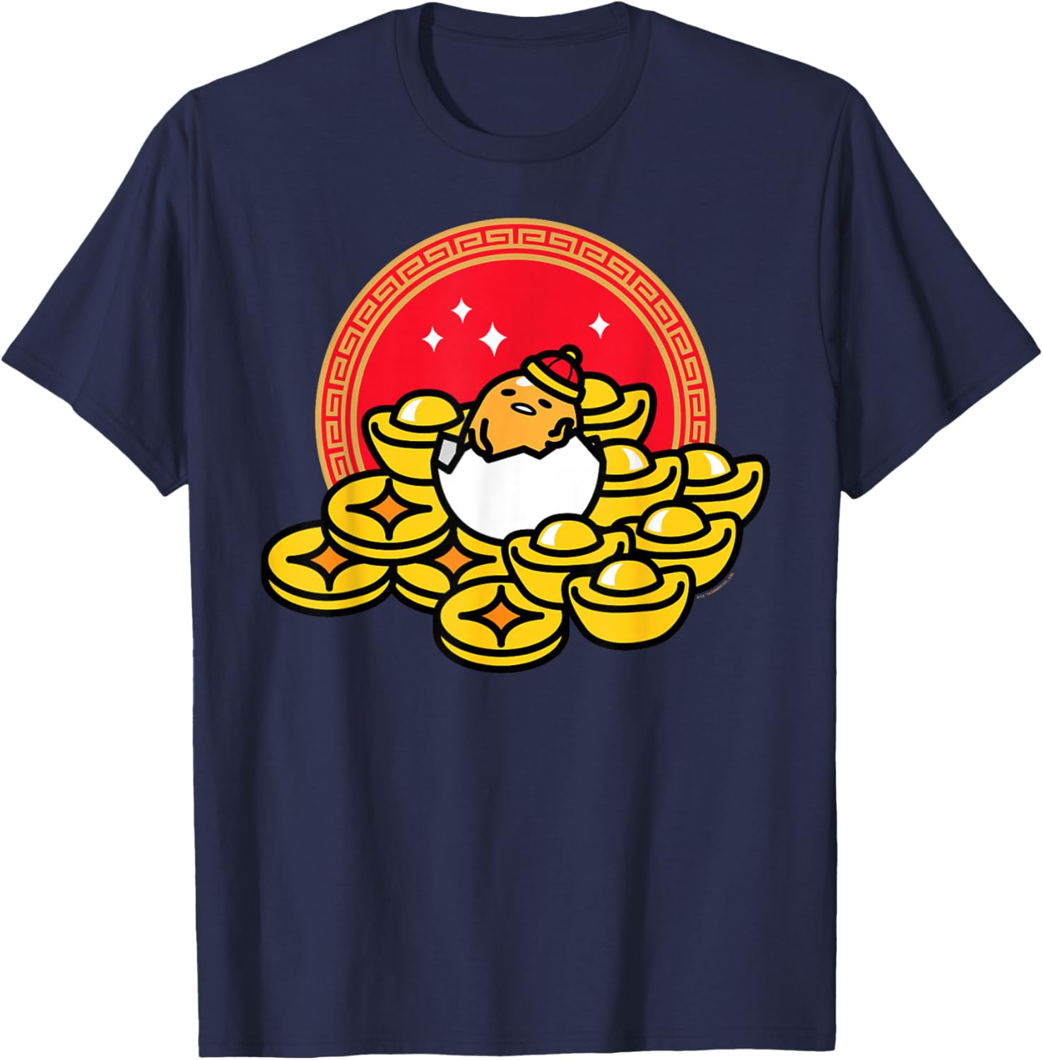 Gudetama the Lazy Egg Lunar New Year T-Shirt for a Festive Celebration - 16