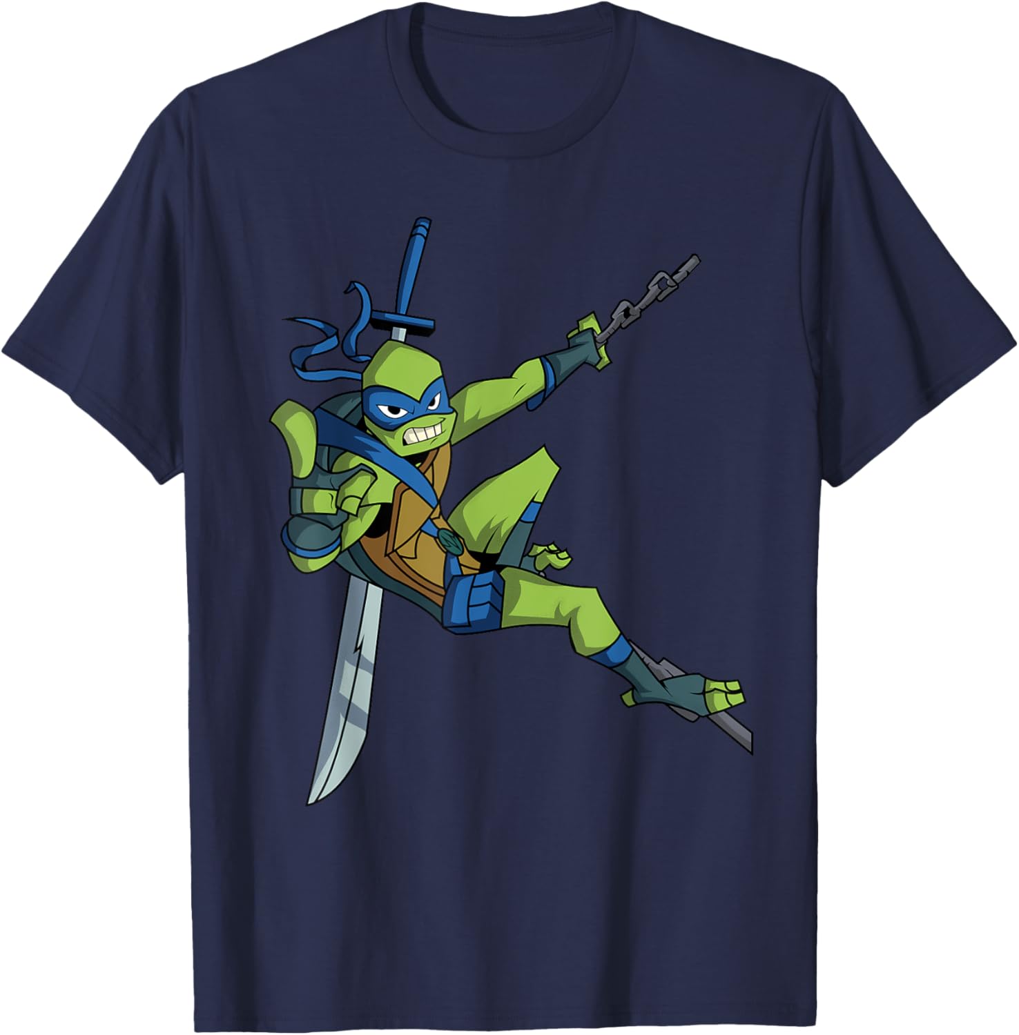 Mademark Teenage Mutant Ninja Turtles Leonardo Action T-Shirt For Fans - 6