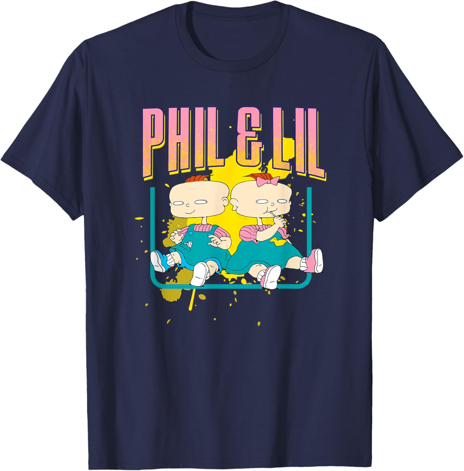 Mademark x Rugrats Phil & Lil DeVille T-Shirt for Trendy Fans - 5