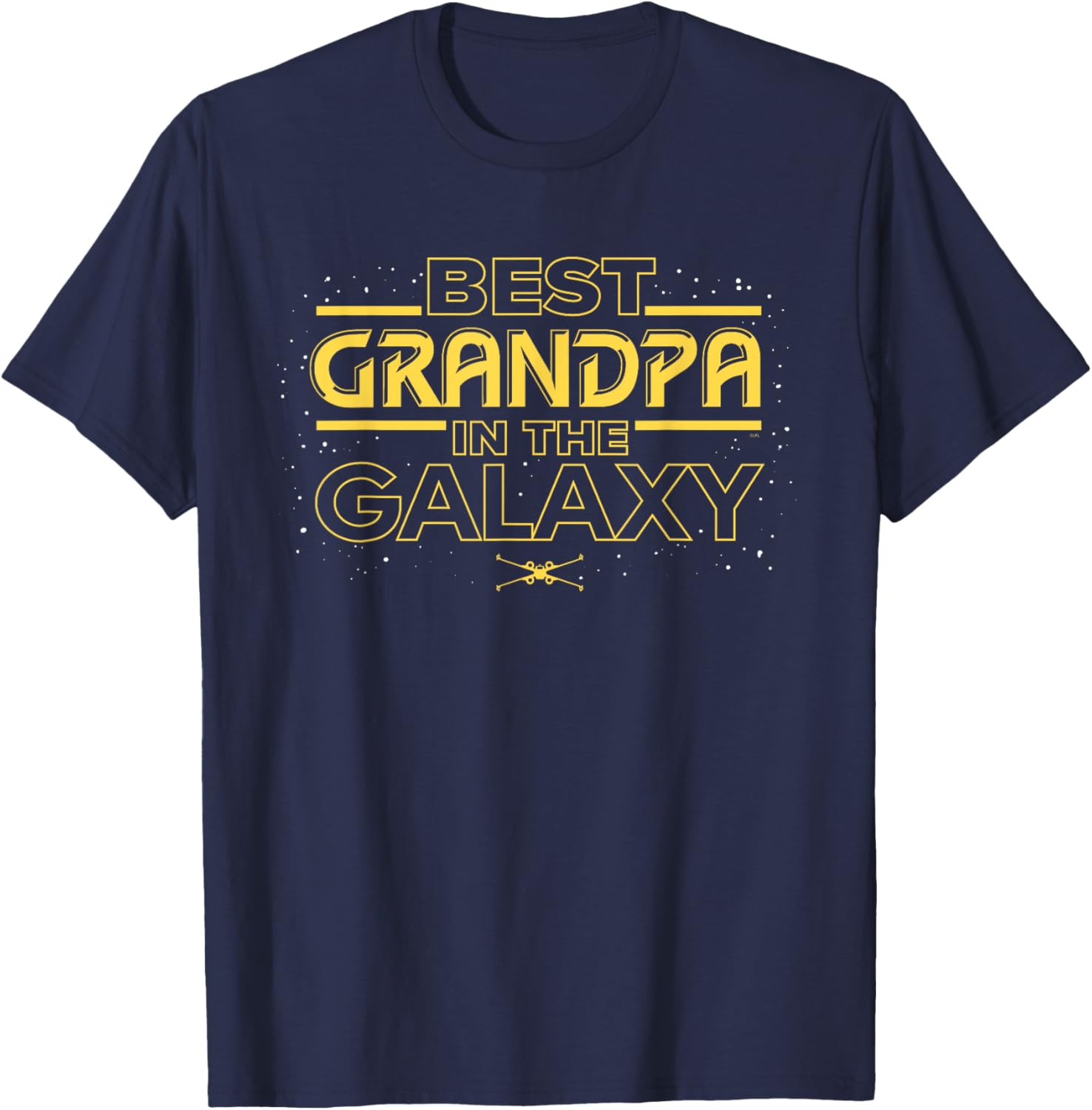 Star Wars Best Grandpa Birthday Father's Day T-Shirt for Fanful Dads - 4