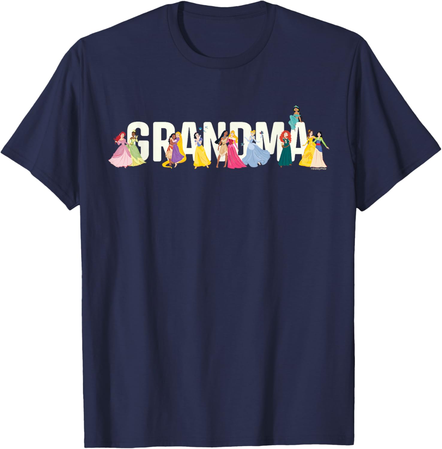 Disney Princess Squad Grandma Family Reunion T-Shirt for Vacations - 14