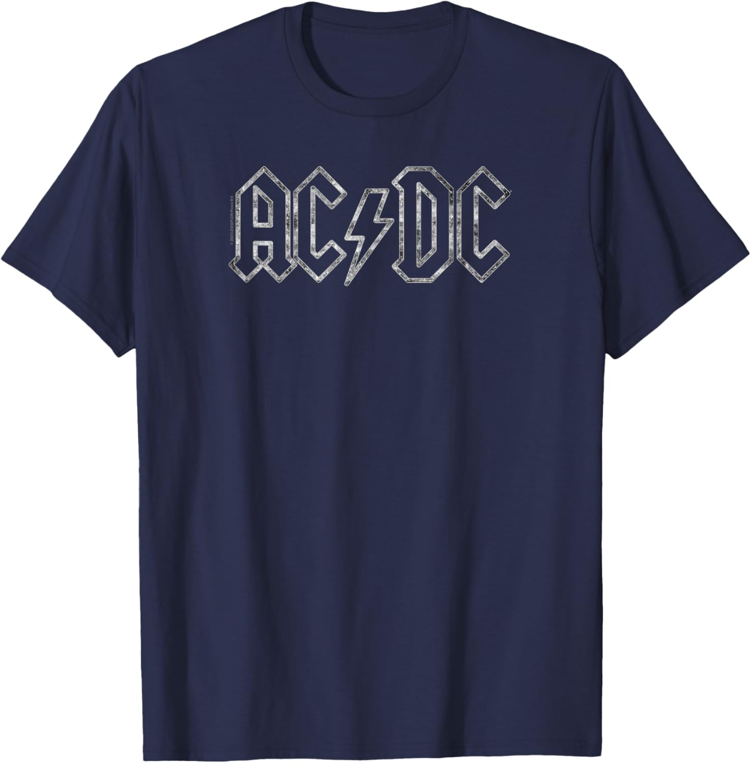 AC/DC Jagged Logo T-Shirt for Rock Music Fans - Stylish Band Apparel - 7