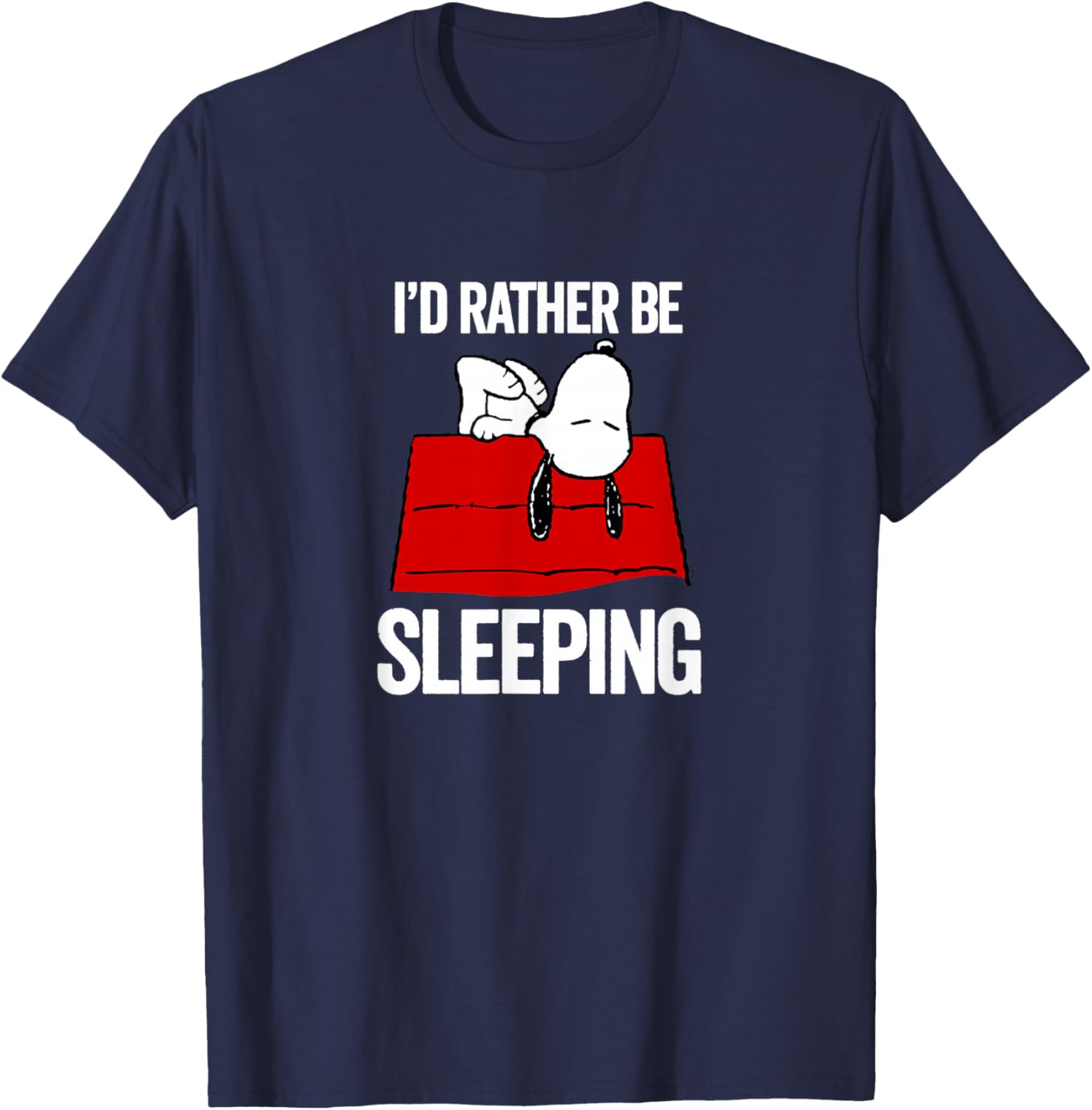 Peanuts Snoopy Still Sleeping T-Shirt Perfect for Relaxed Days - 10