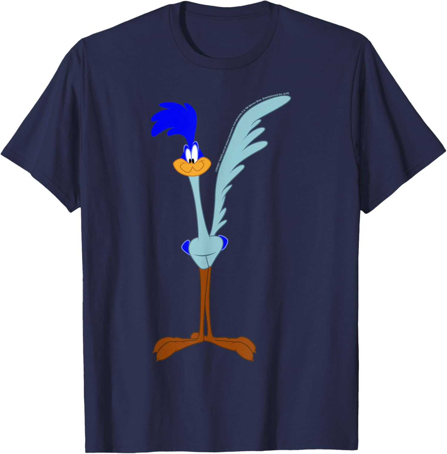 Looney Tunes Road Runner Simple Portrait T-Shirt for Cartoon Lovers - 5