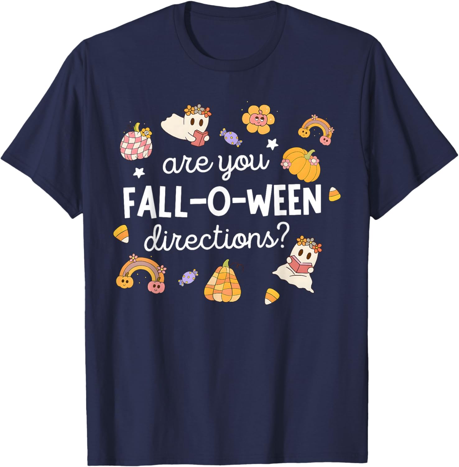 Funny Halloween Teacher Ghosts T-Shirt – Perfect for Fall Festivities - 17