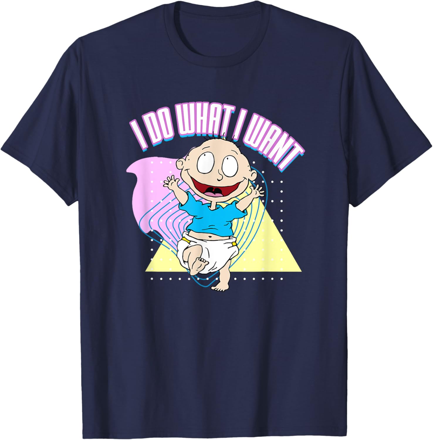 Mademark Rugrats Tommy I Do What I Want T-Shirt for Fun Fashion Fans - 1