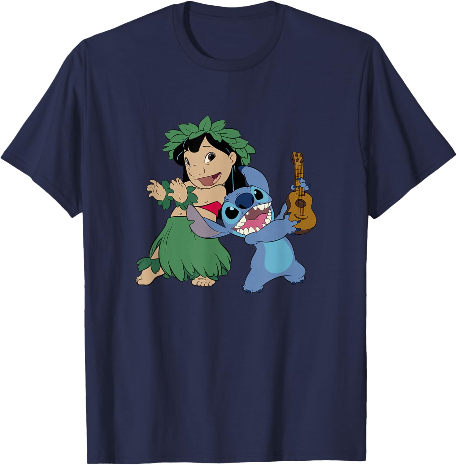 Disney Lilo & Stitch Tropical Hula Lessons Duo T-Shirt for Fun Adventures - 7