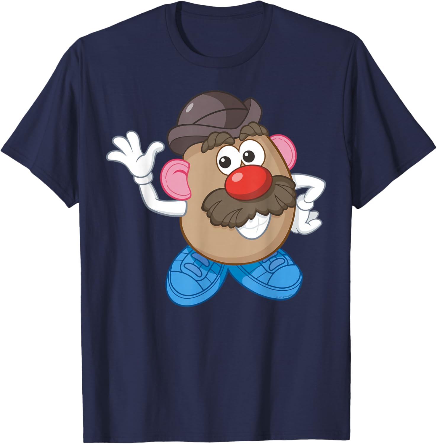 Mr Potato Head Simple Portrait T-Shirt Fun Kids Apparel and Gifts - 3