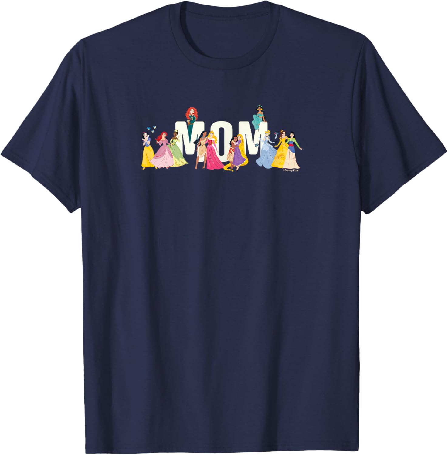 Disney Princess Squad Mom T-Shirt for Family Vacation Reunion Fun - 6