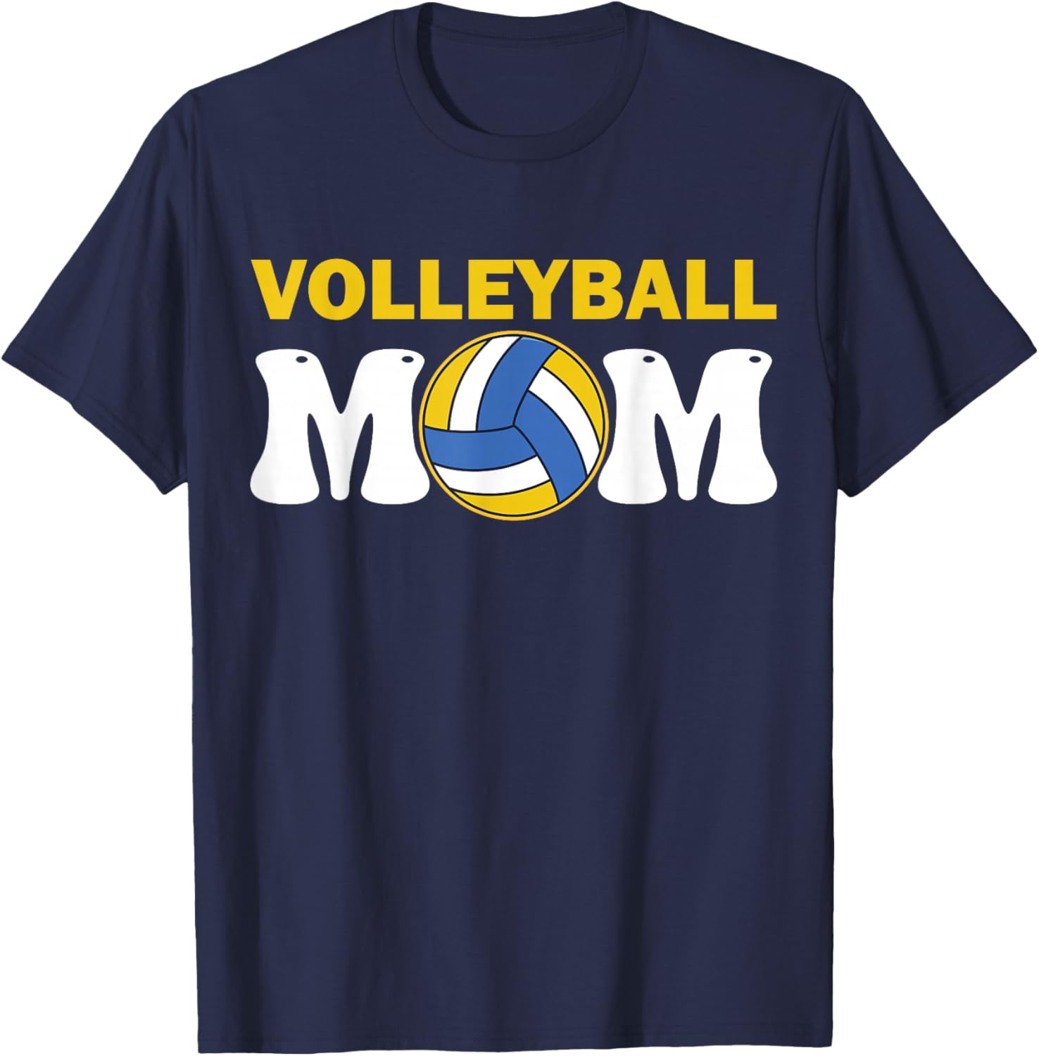 Funny Volleyball Mom T-Shirt for Game Day - Comfortable and Stylish - 1