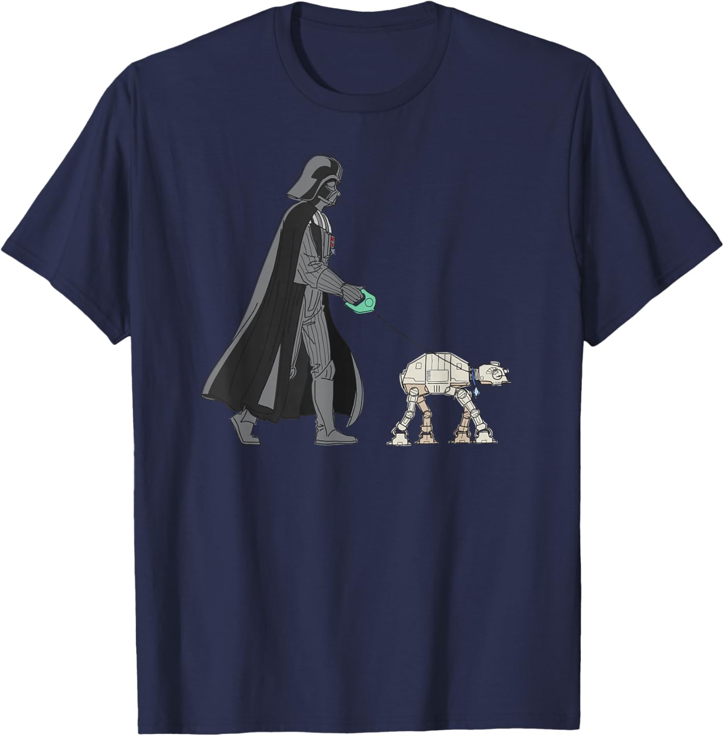 Darth Vader Dog Walker Meme T-Shirt for Star Wars Fans and Pets Lovers - 17