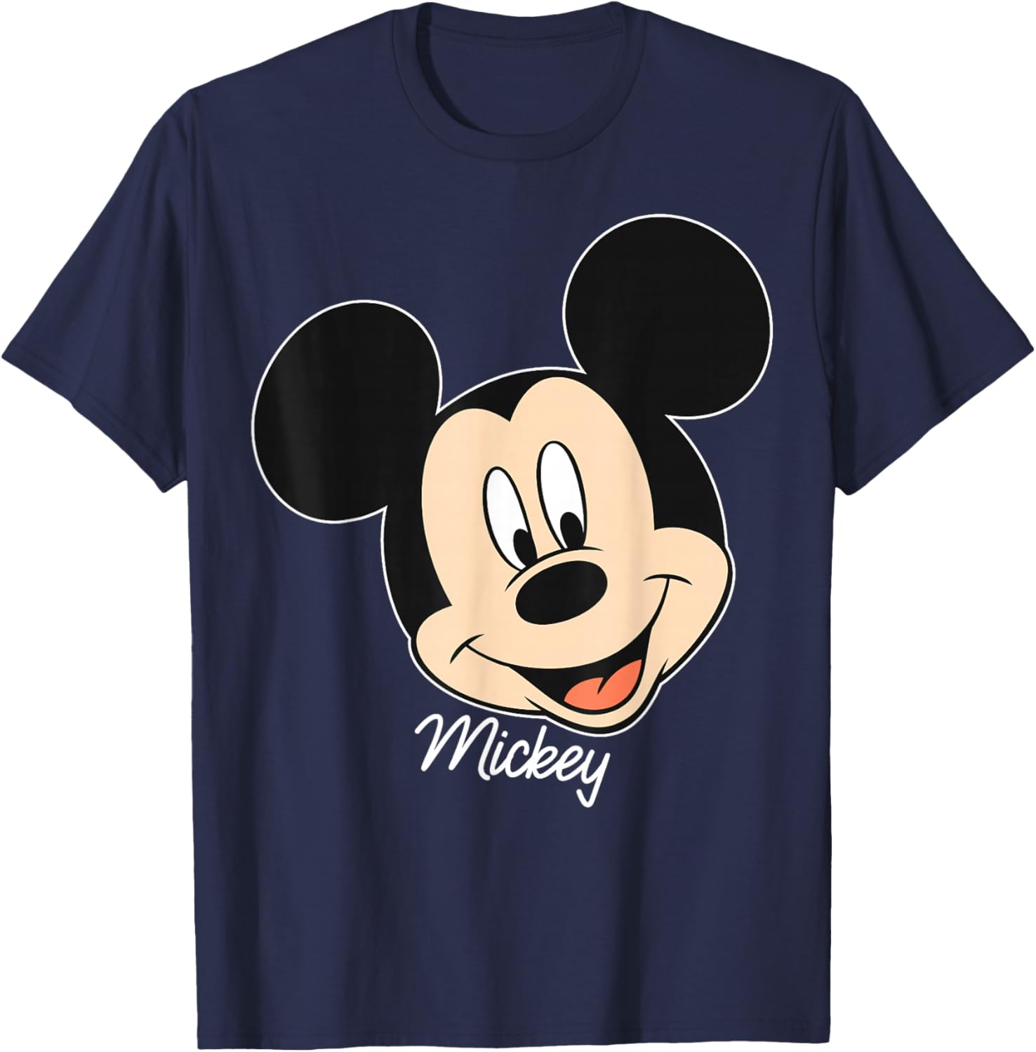 Disney Mickey Mouse Big Face T-Shirt for Kids and Adults - Fun Apparel - 5