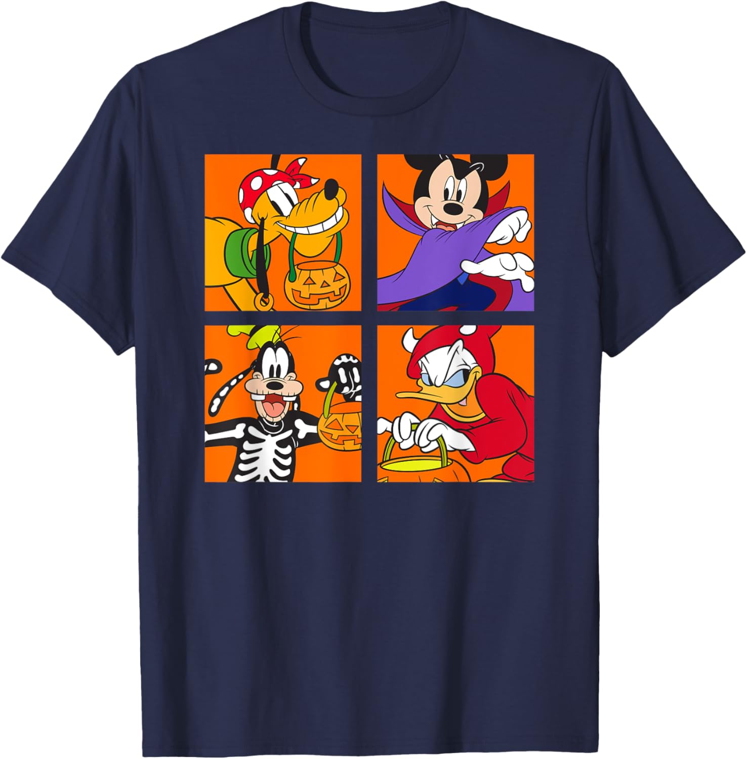 Disney Mickey Mouse and Friends Halloween T-Shirt for Fun Celebrations - 4