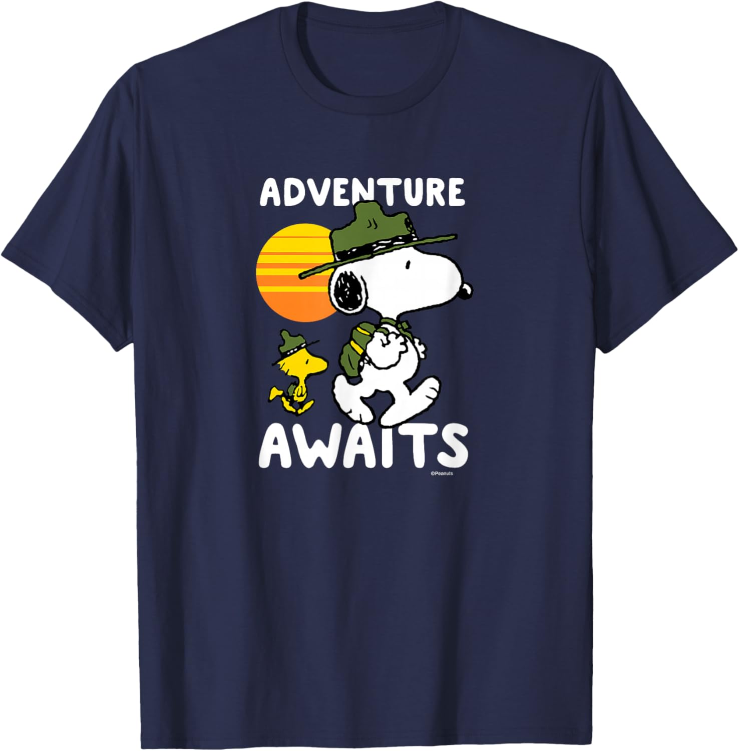 Peanuts Snoopy Adventure Awaits T-Shirt for Fun-Loving Fans - 10