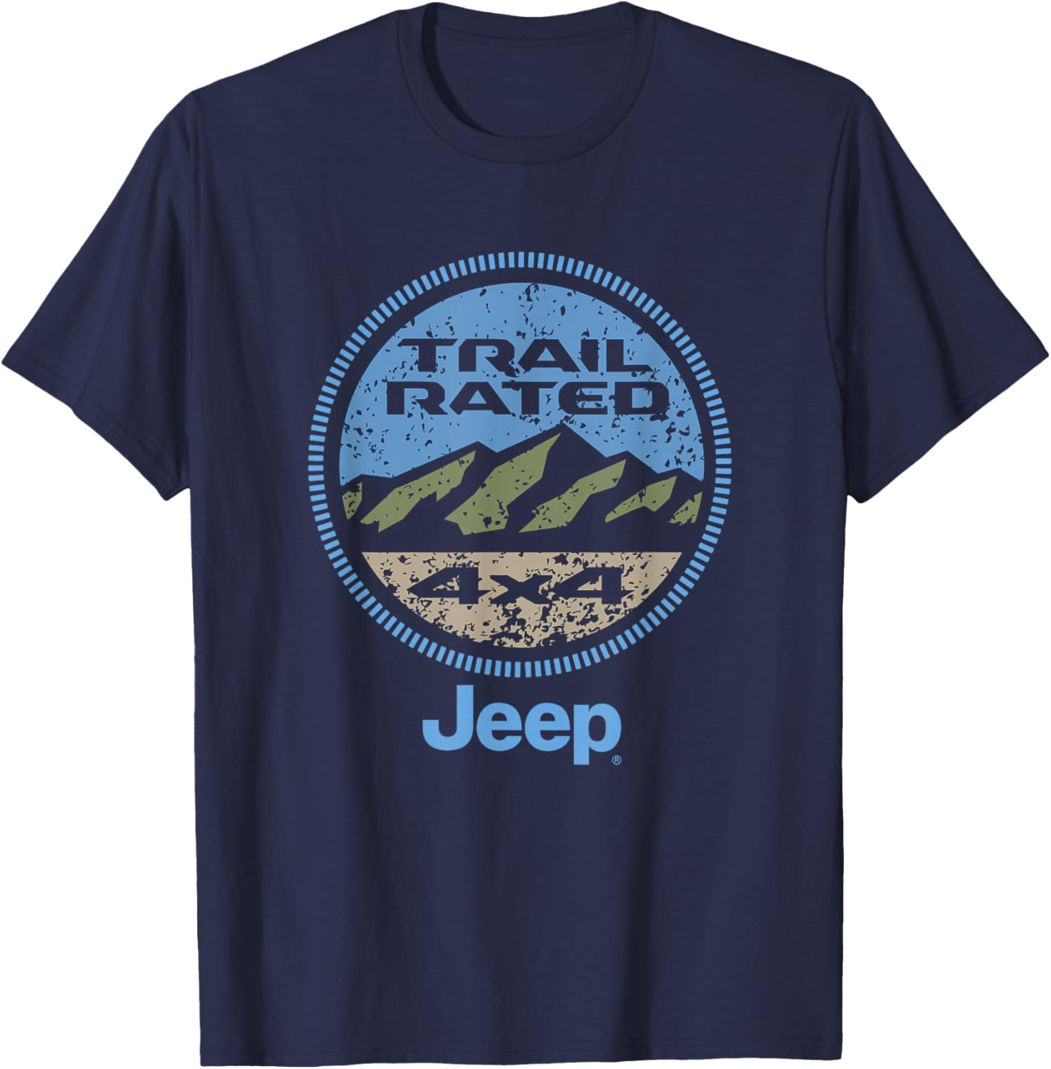 Jeep Trail Rated T-Shirt - Cool Off-Roading Apparel for Adventure Lovers - 9