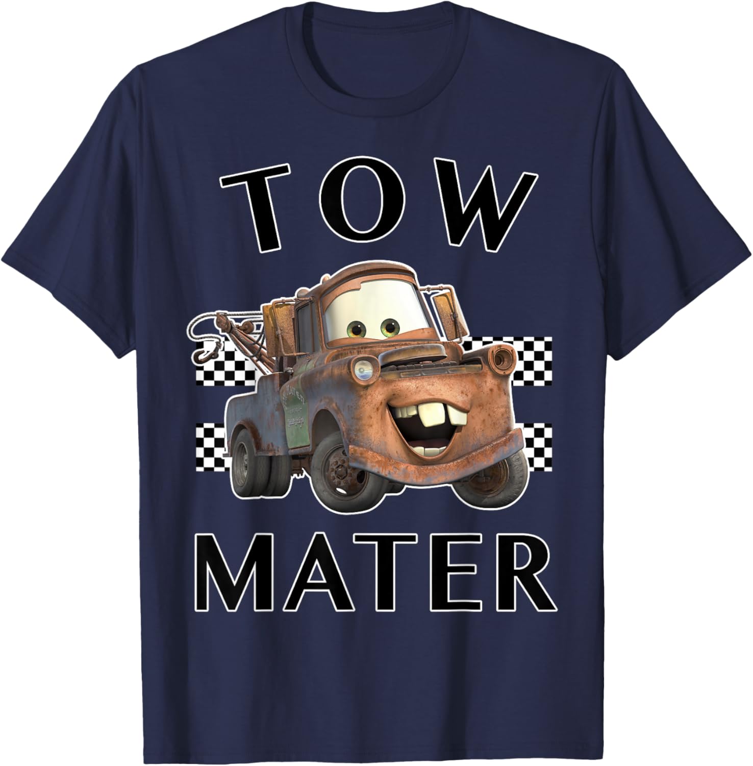 Disney Pixar Cars Tow Mater Graphic T-Shirt for Kids and Adults - 11