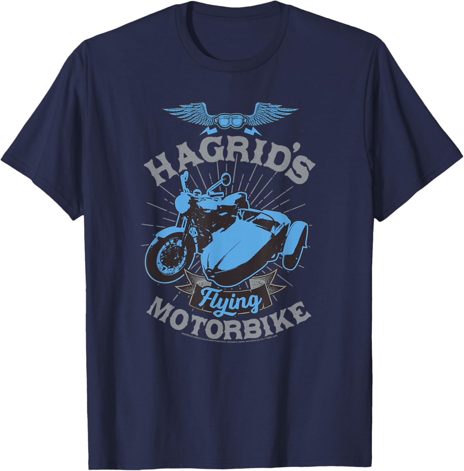 Harry Potter Hagrid's Flying Motorbike T-Shirt for Fans and Collectors - 5