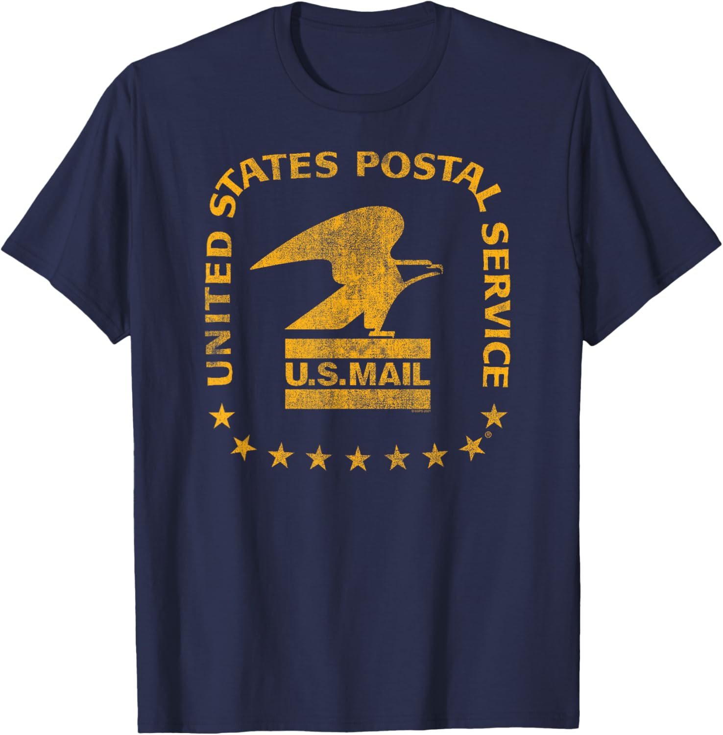 Vintage USPS Postal Service Mail Seal T-Shirt for Retro Style Lovers - 1