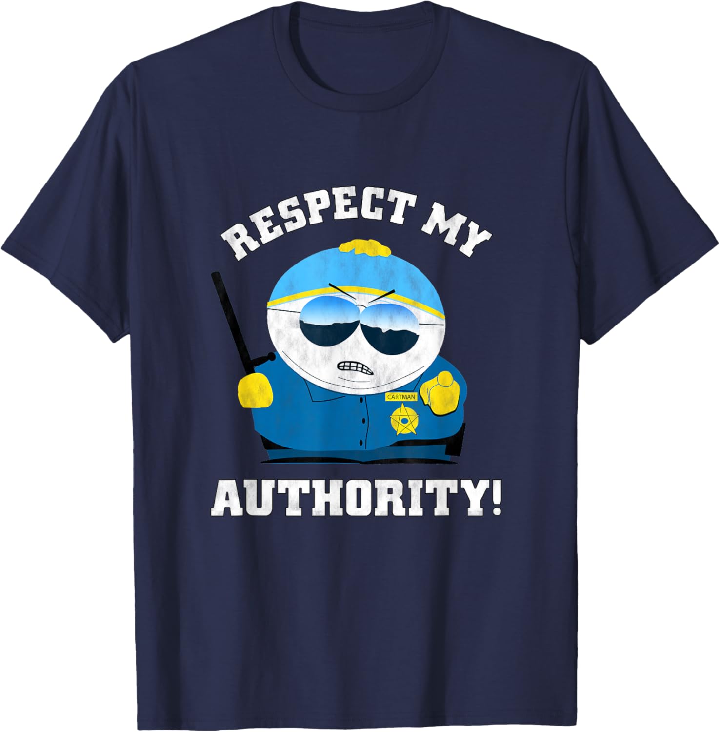 South Park Officer Cartman T-Shirt Fun Apparel for Fans and Collectors - 4