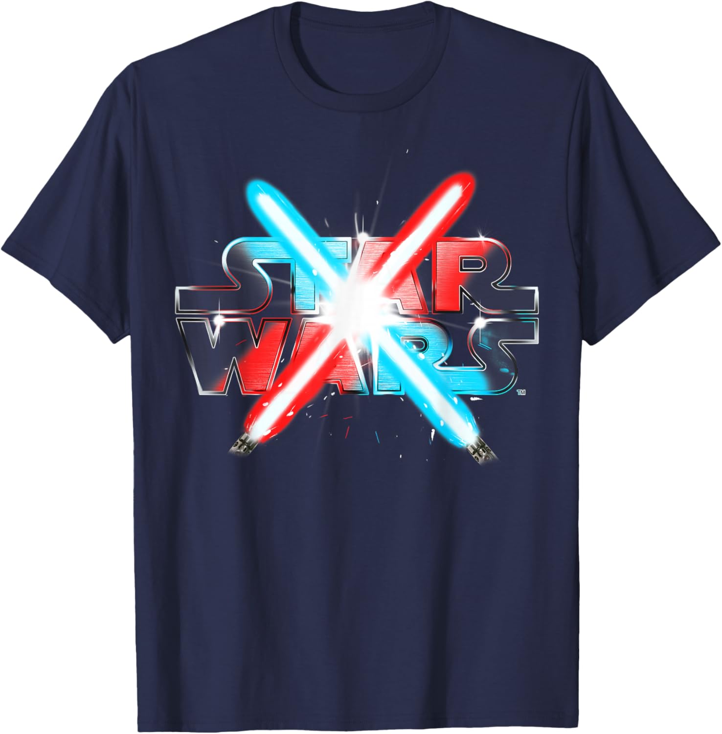 Star Wars Dueling Lightsabers T-Shirt for Fans and Collectors - 5