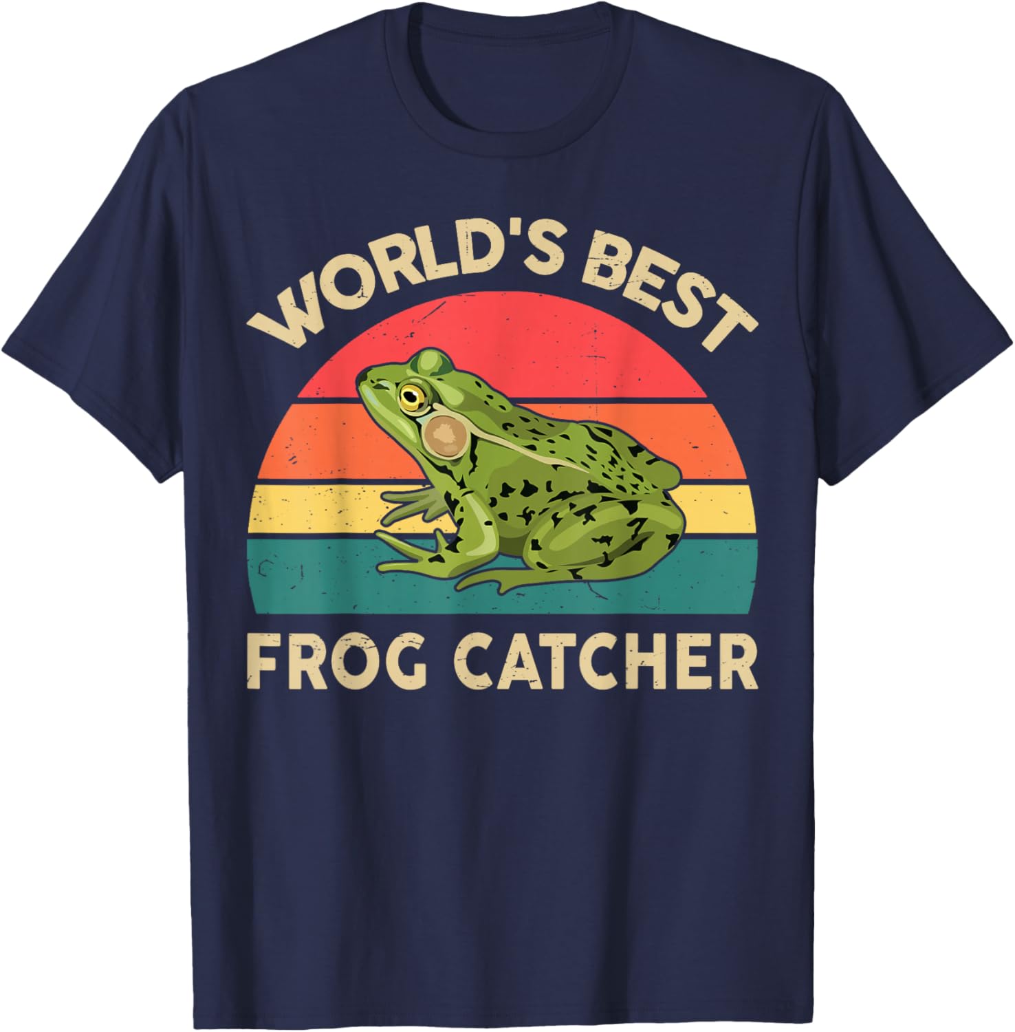 Funny Frog Catcher T-Shirt for Toddler Boys - Kids Graphic Tee - 9