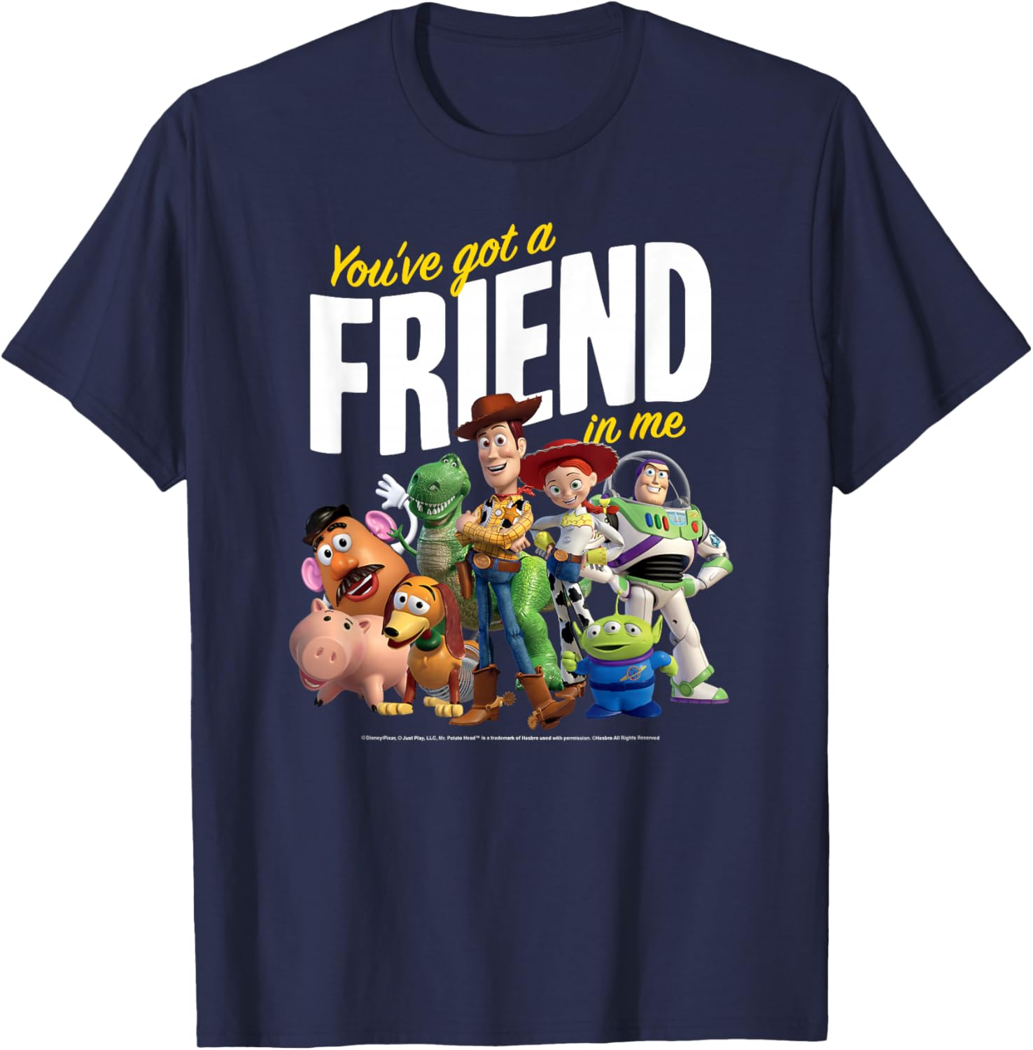 Toy Story You've Got a Friend In Me T-Shirt for Kids and Adults - 10