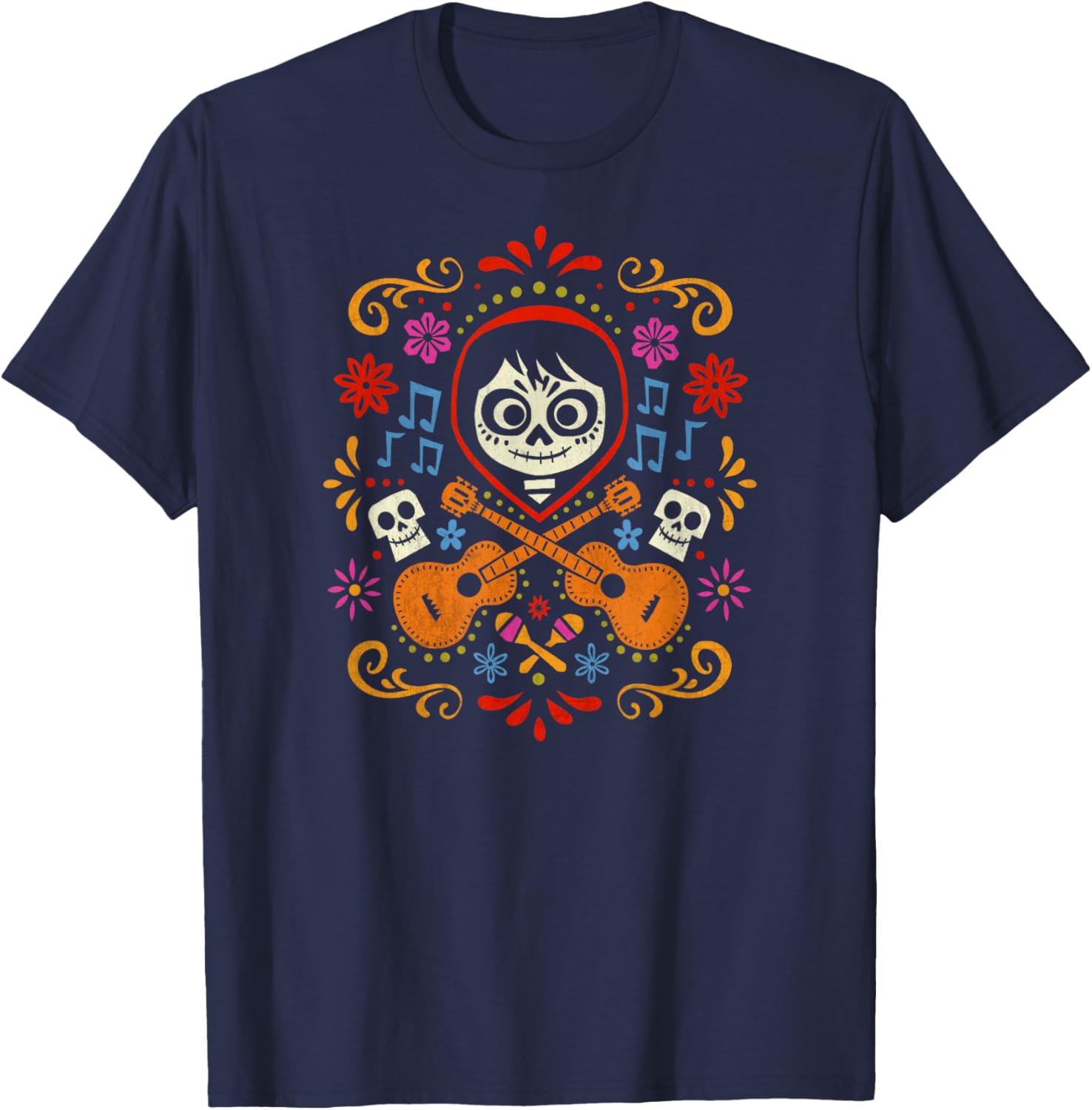 Disney Pixar Coco Musical Miguel Graphic T-Shirt for Kids and Adults - 4