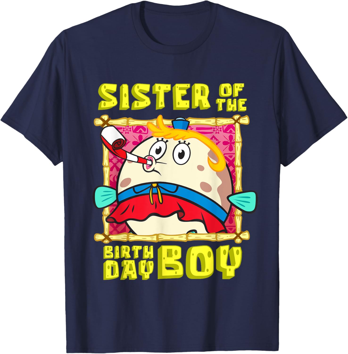 Mademark x SpongeBob SquarePants Mrs Puff Gift T-Shirt for Girls - 2