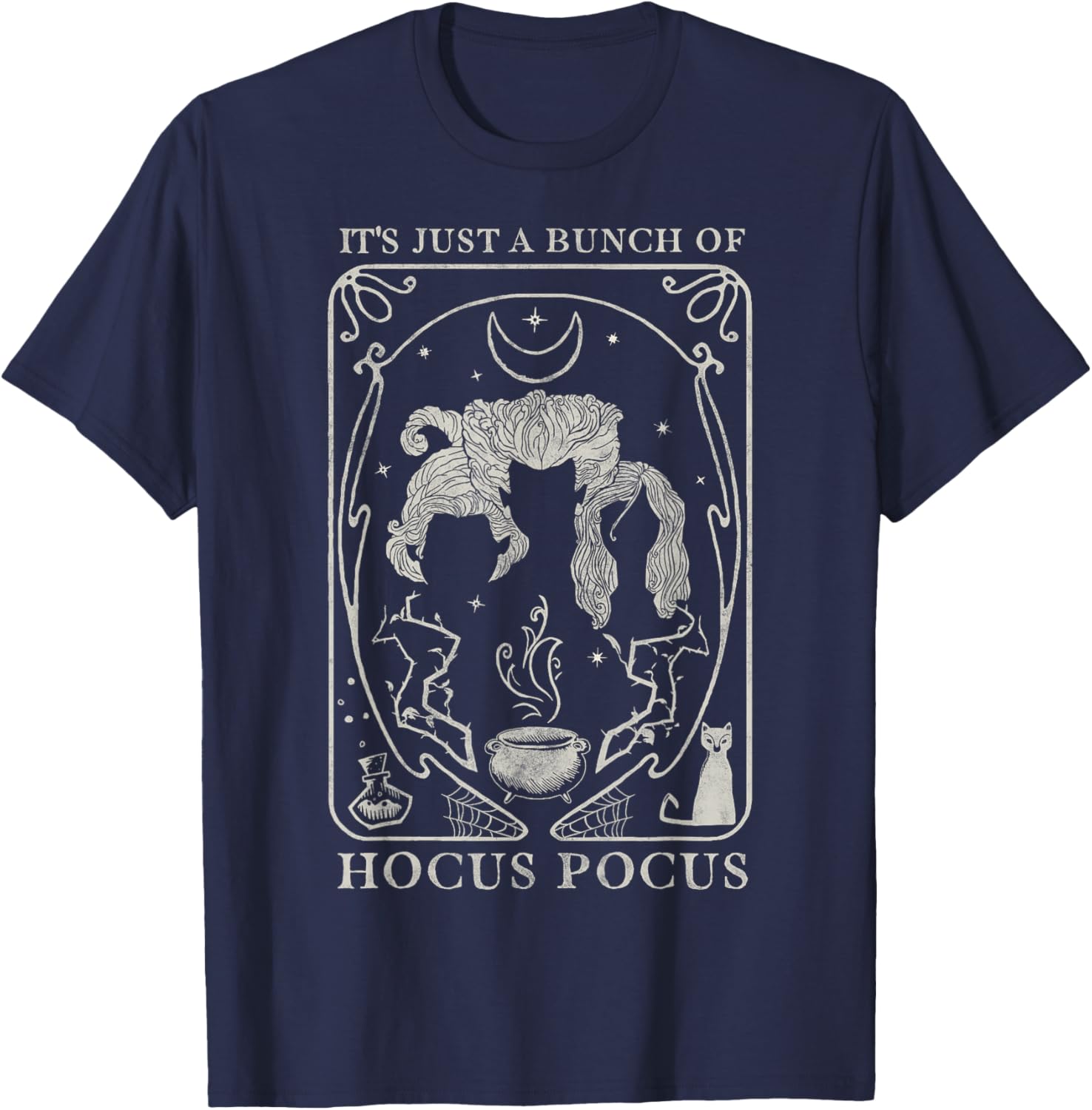 Disney Hocus Pocus Tarot Card T-Shirt for Fun and Stylish Fans - 9