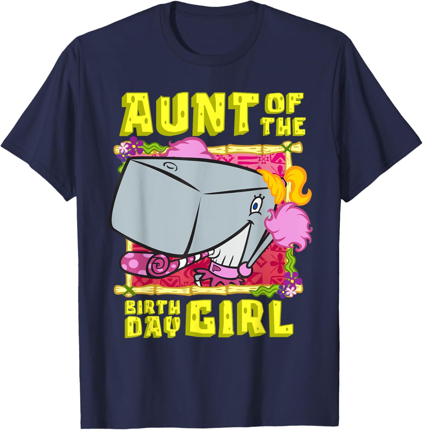 SpongeBob Aunt Gift T-Shirt for Birthday Girls by Mademark - Fun & Stylish! - 4