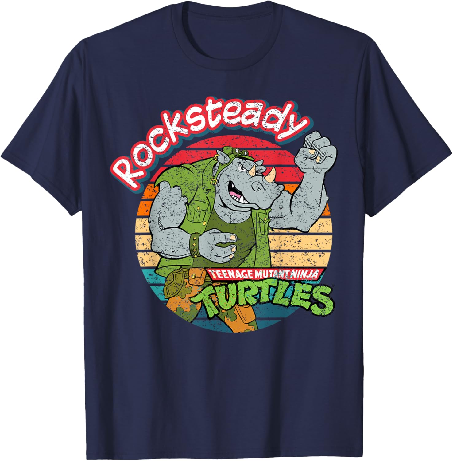 Mademark TMNT Rocksteady Ready For Action T-Shirt for Fans and Collectors - 4