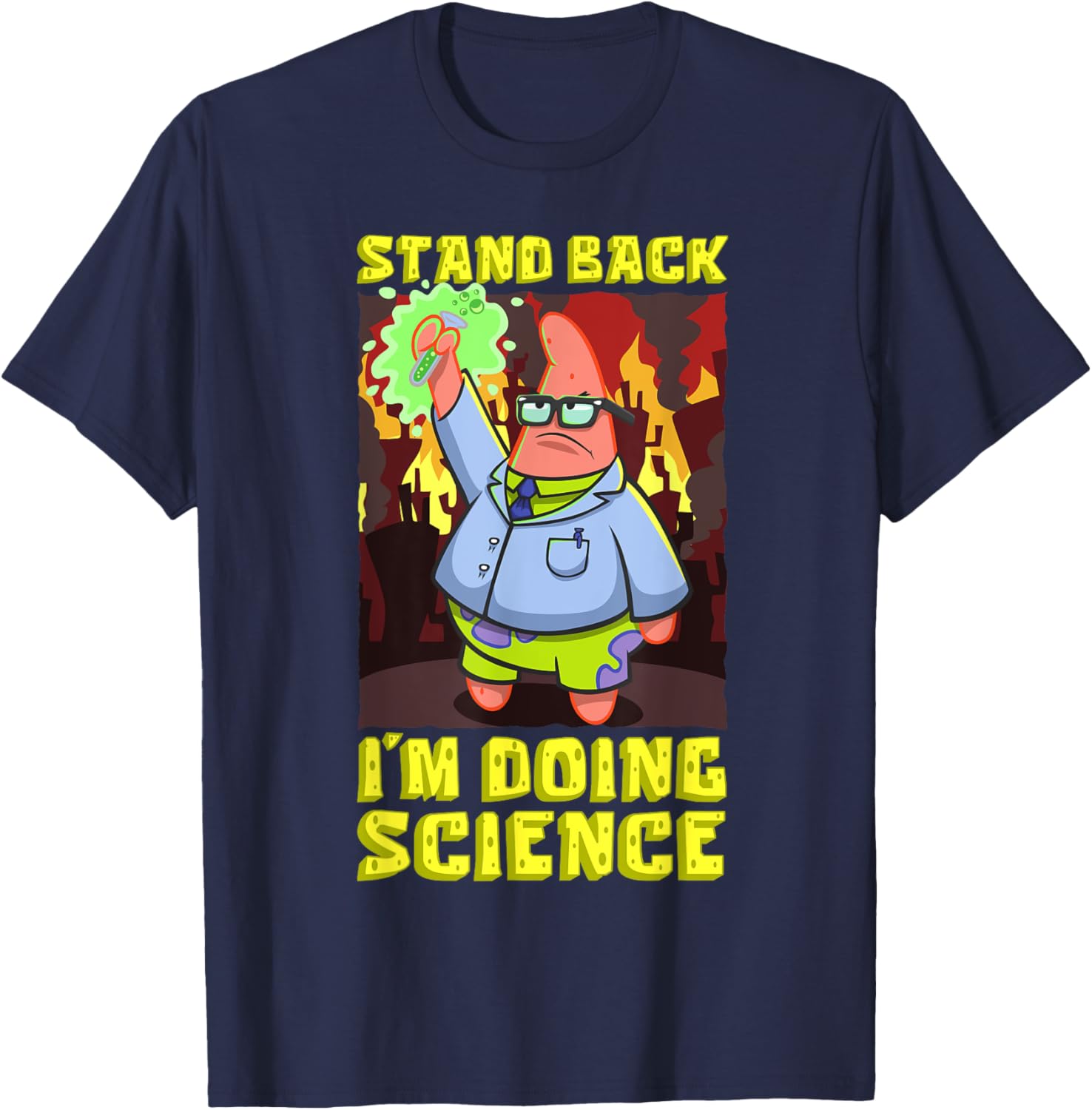 Mademark x SpongeBob SquarePants Science Experiment T-Shirt for Kids - 13
