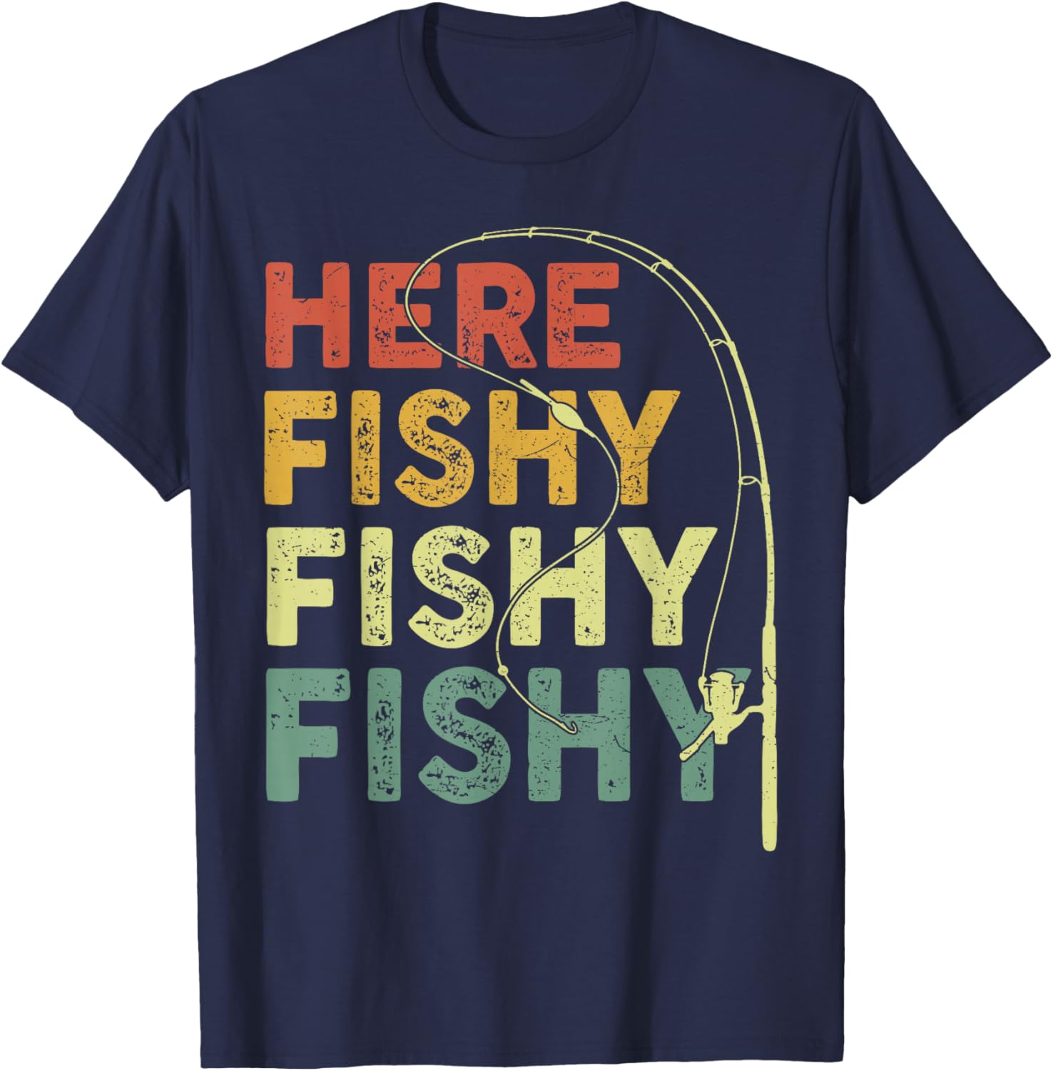 Funny Fishy Bass Dad Graphic T-Shirt for Fishing Lovers and Adventures - 9