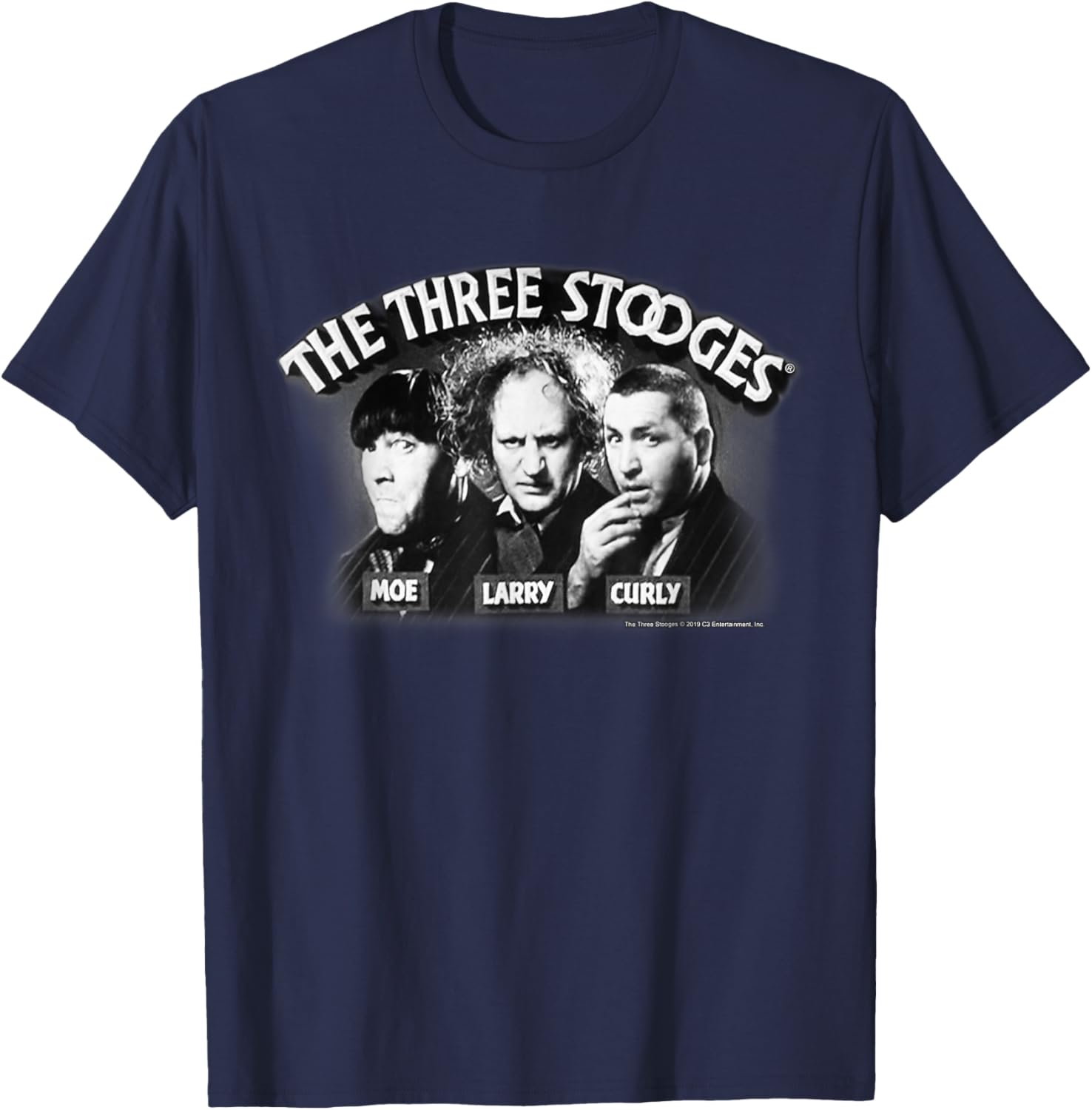 TTS The Three Stooges Opening Credits Logo T-Shirt for Fans and Collectors - 6