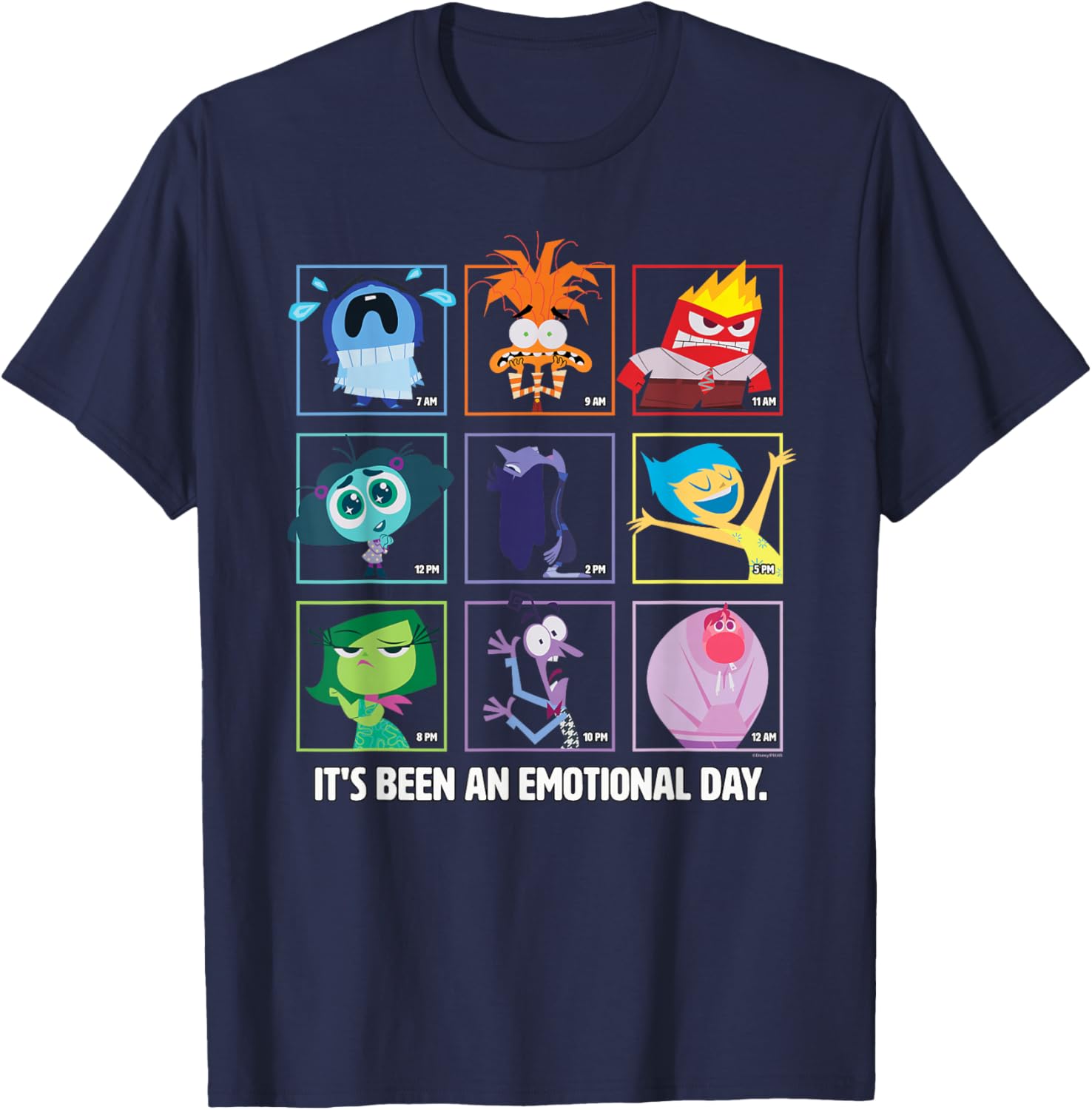 Inside Out 2 Emotions T-Shirt for Disney Fans - Fun & Stylish Apparel - 13
