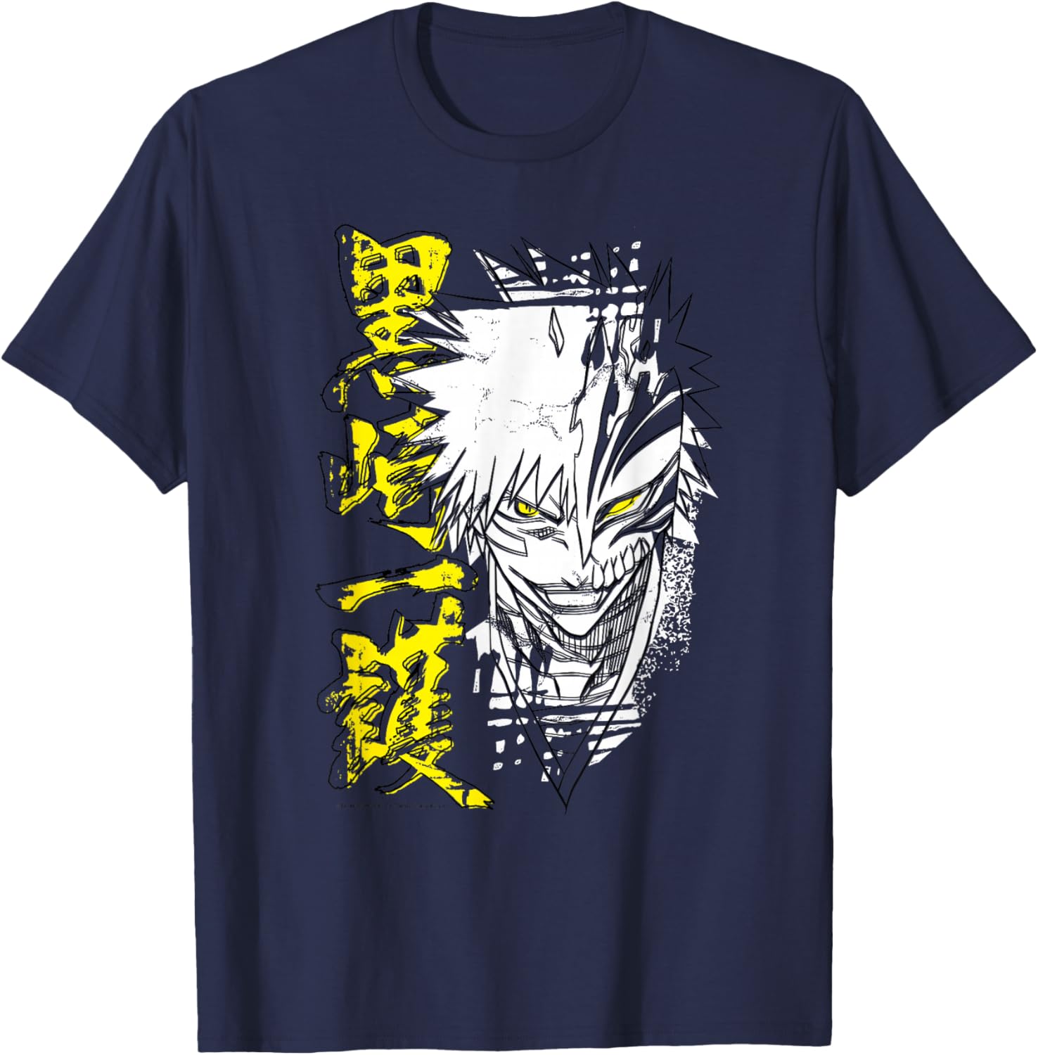 Bleach Ichigo Hollow Outline Sketch Anime T-Shirt for Fans and Collectors - 2