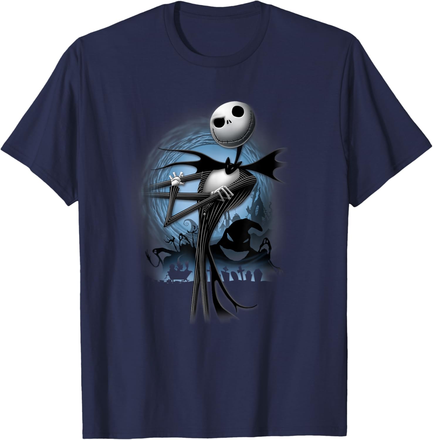 Disney Nightmare Before Christmas Jack Skellington Pose T-Shirt for Fans - 1