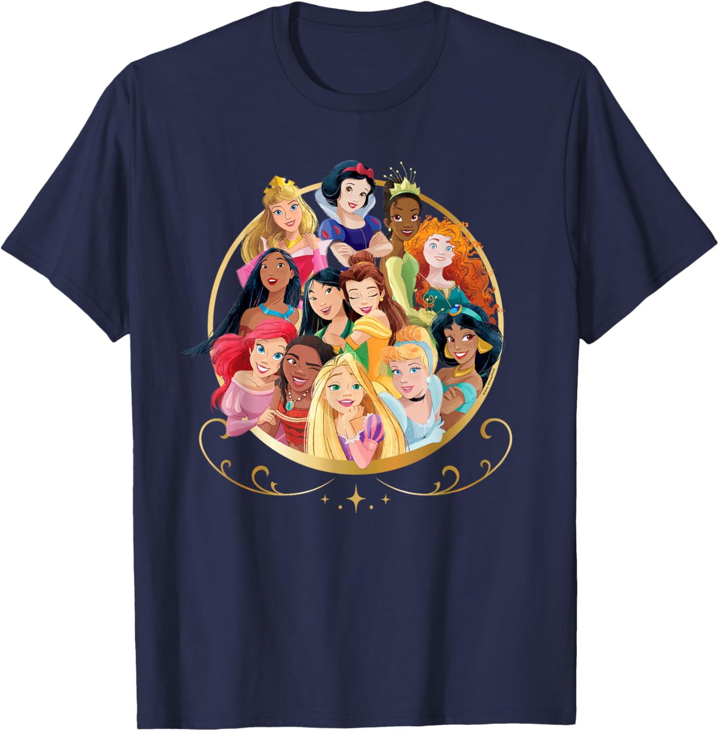 Disney Princess Royal Friends T-Shirt for Kids Fun Clothing Gift - 19