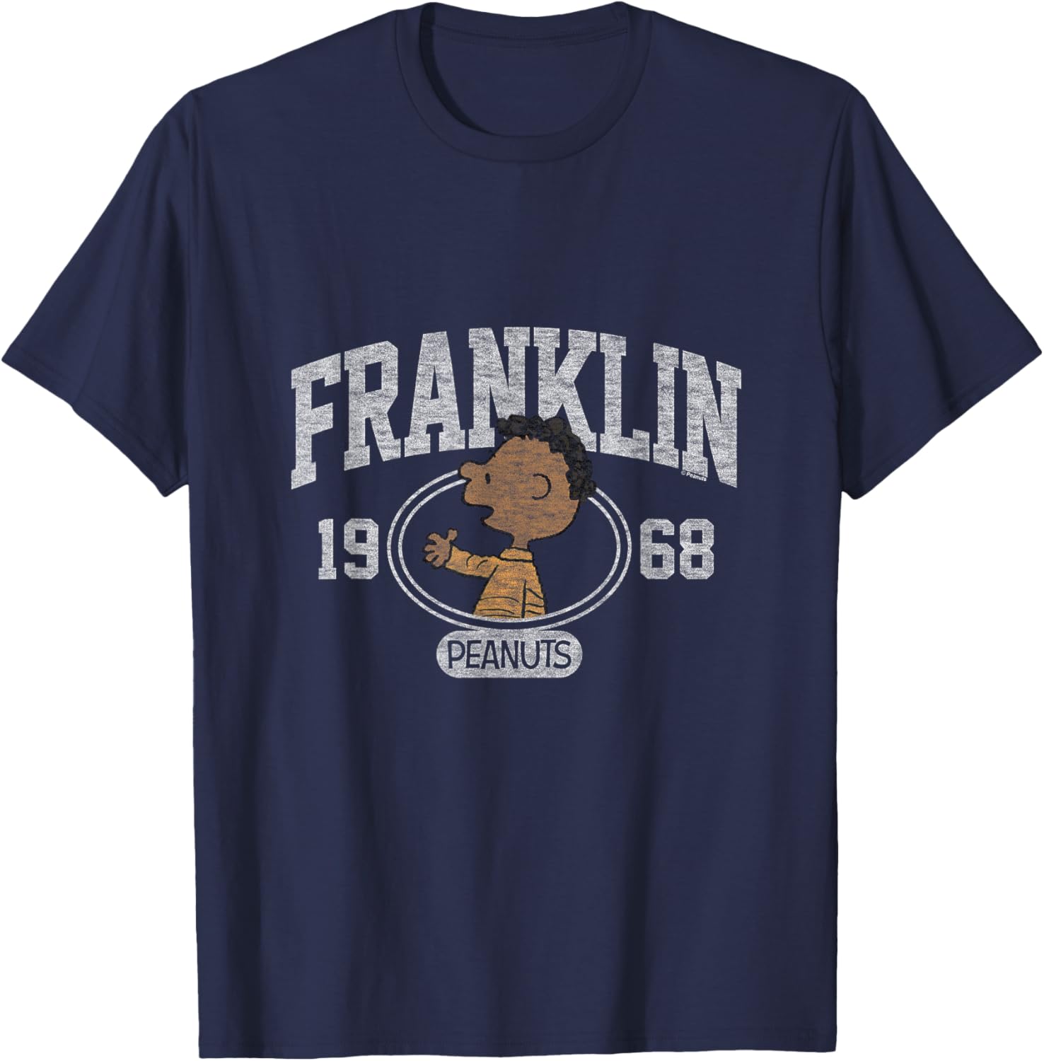 Franklin Collegiate 1968 Peanuts T-Shirt for Vintage Cartoon Fans - 9