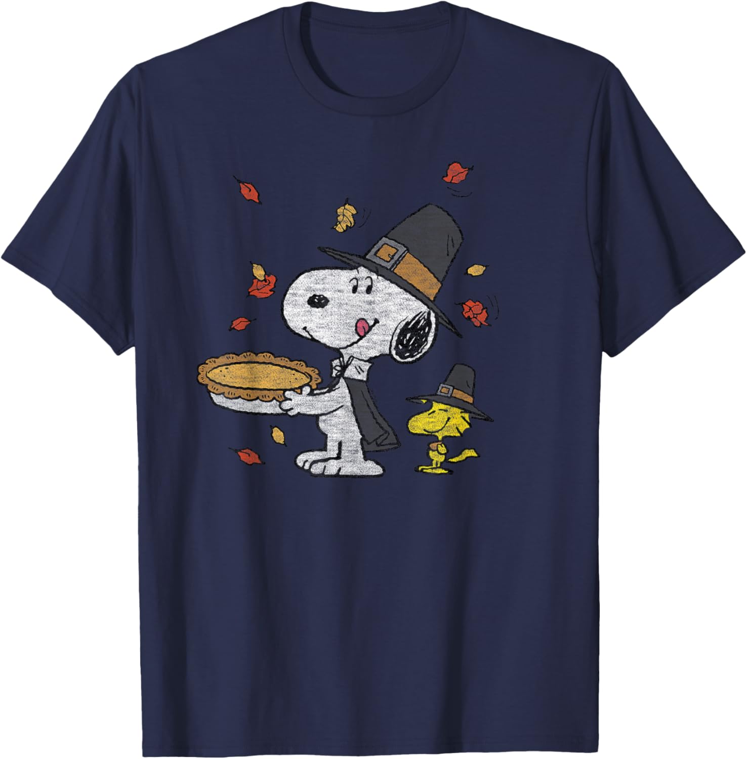 Peanuts Thanksgiving Scene T-Shirt for Festive Fall Celebrations - 10