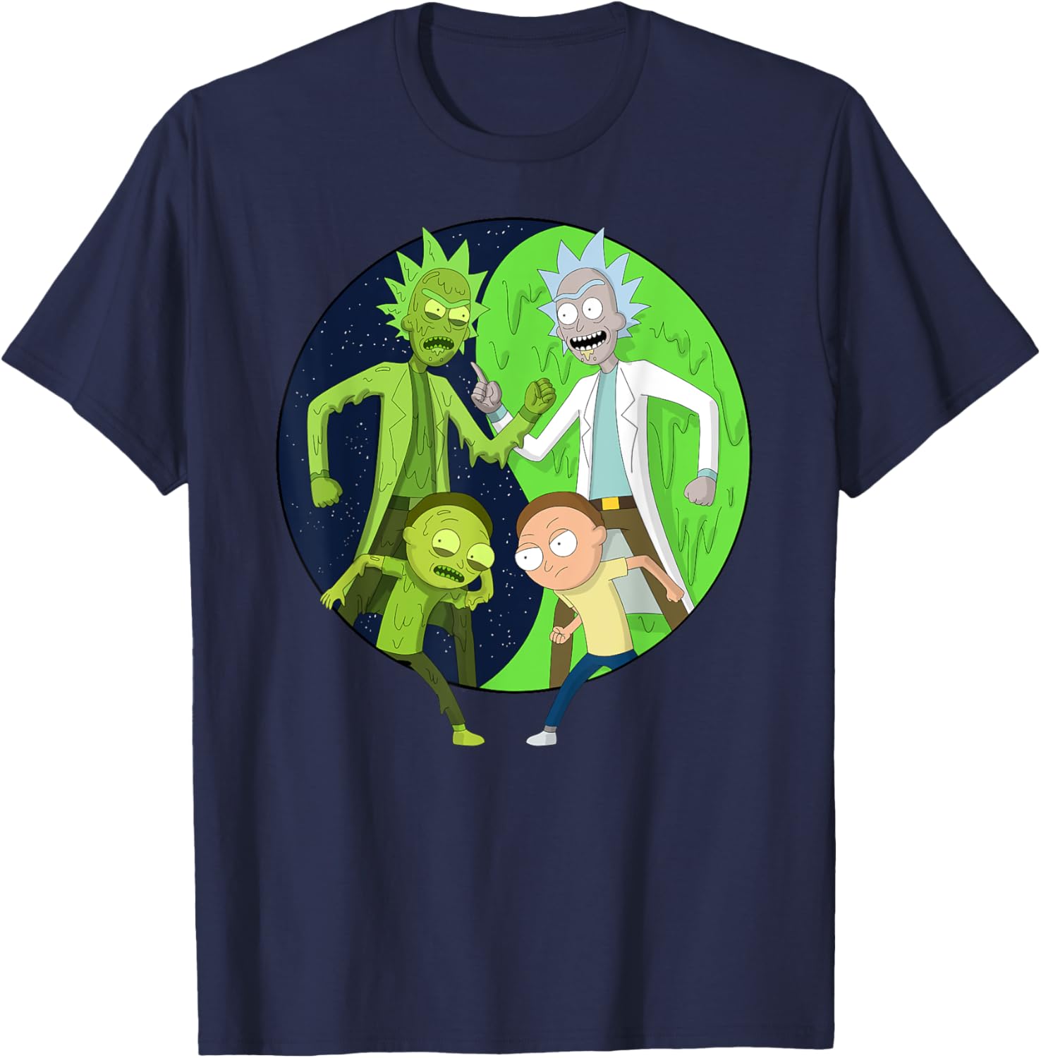 Mademark x Rick and Morty Toxic Rick T-Shirt for Fans and Collectors - 2