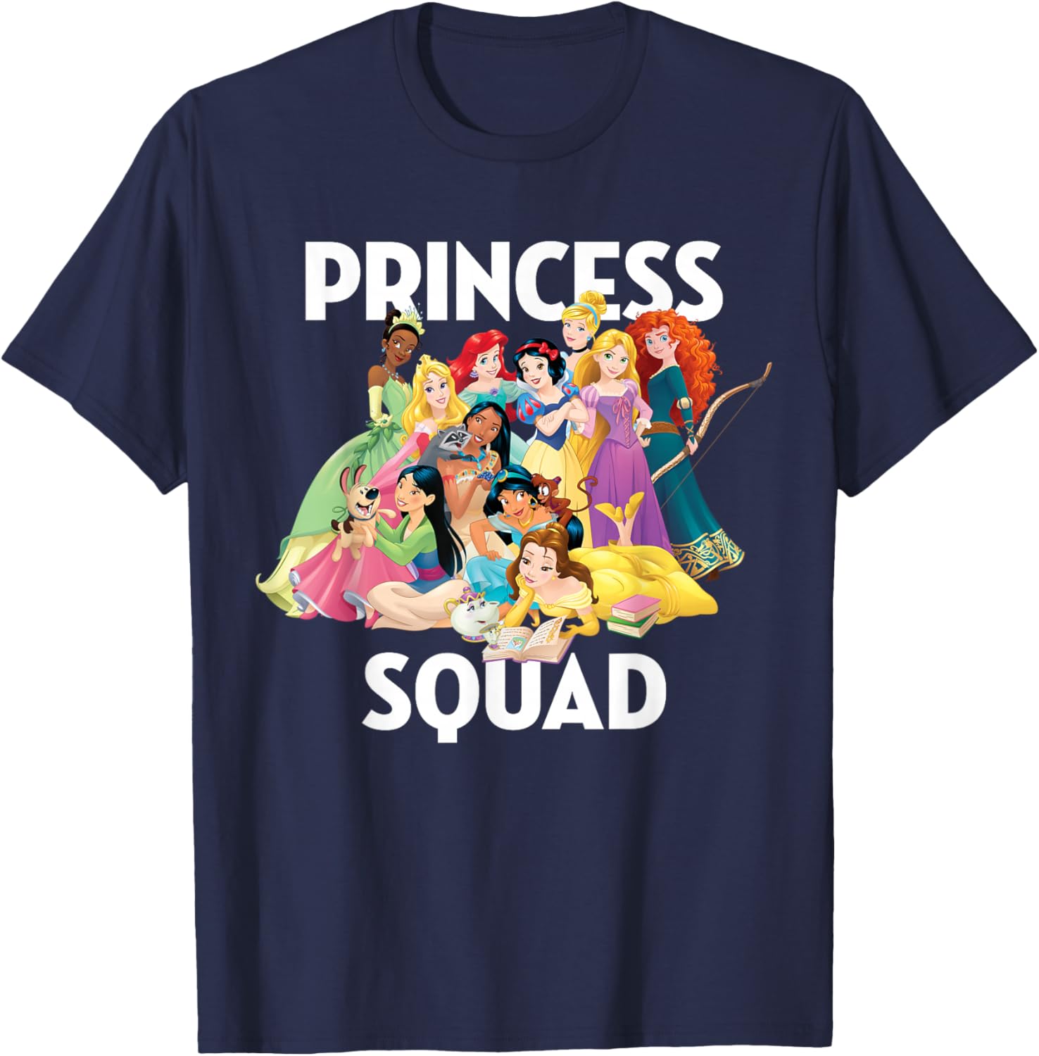 Disney Princess Squad T-Shirt for Kids Stylish Fun Apparel - 19