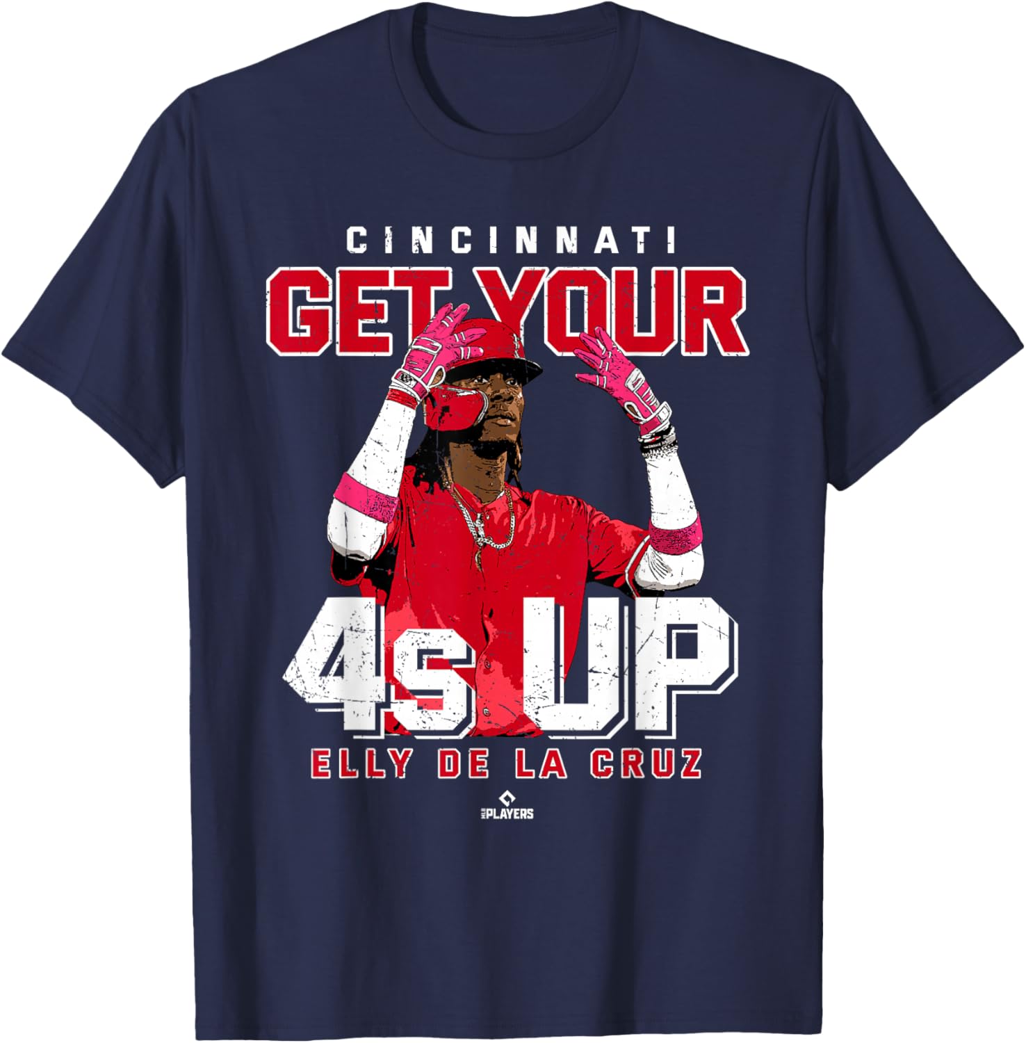 Get Your 4s Up Elly De La Cruz Cincinnati T-Shirt MLB Apparel - 3